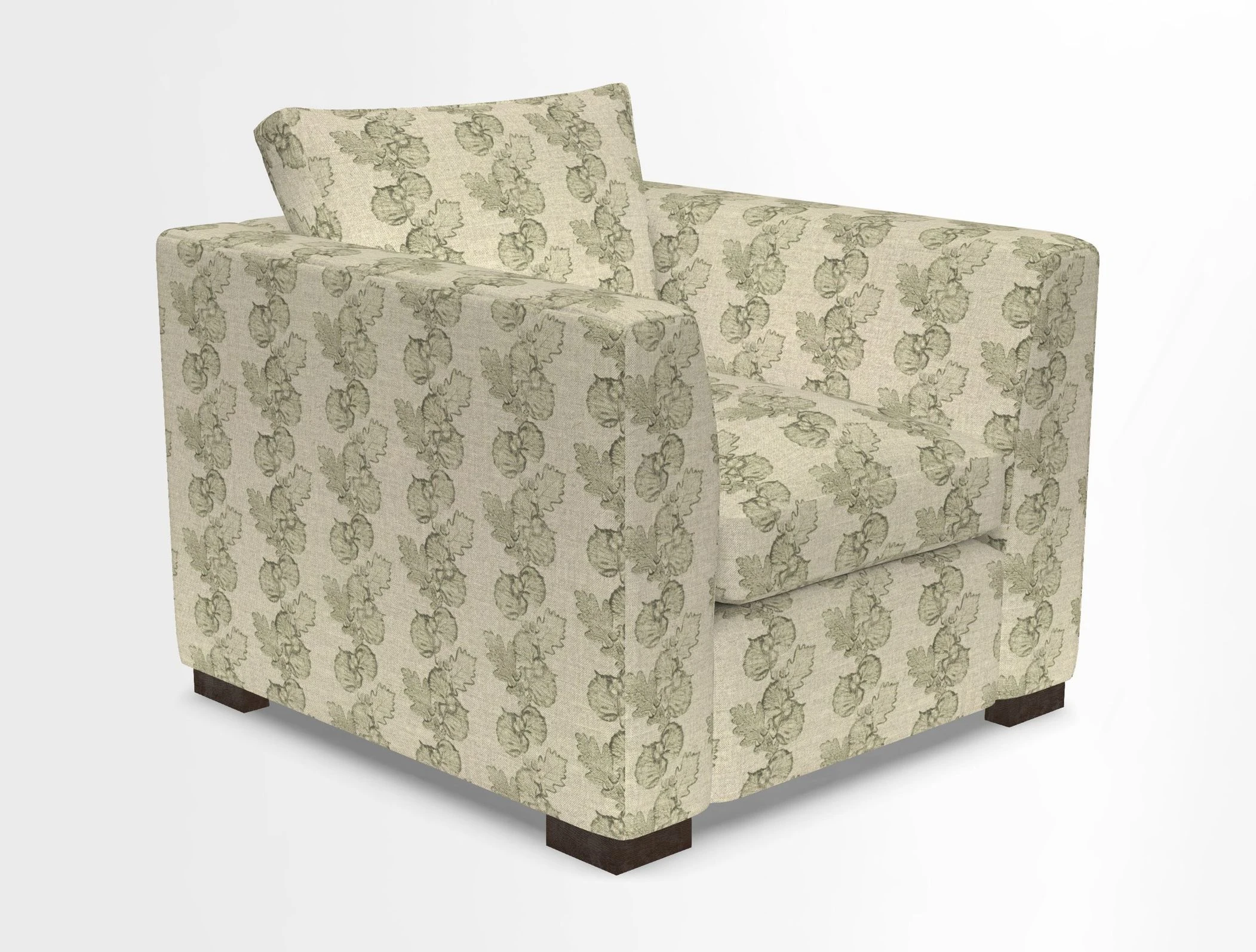 Wadenhoe Chair in Two Tone Plain Biscuit