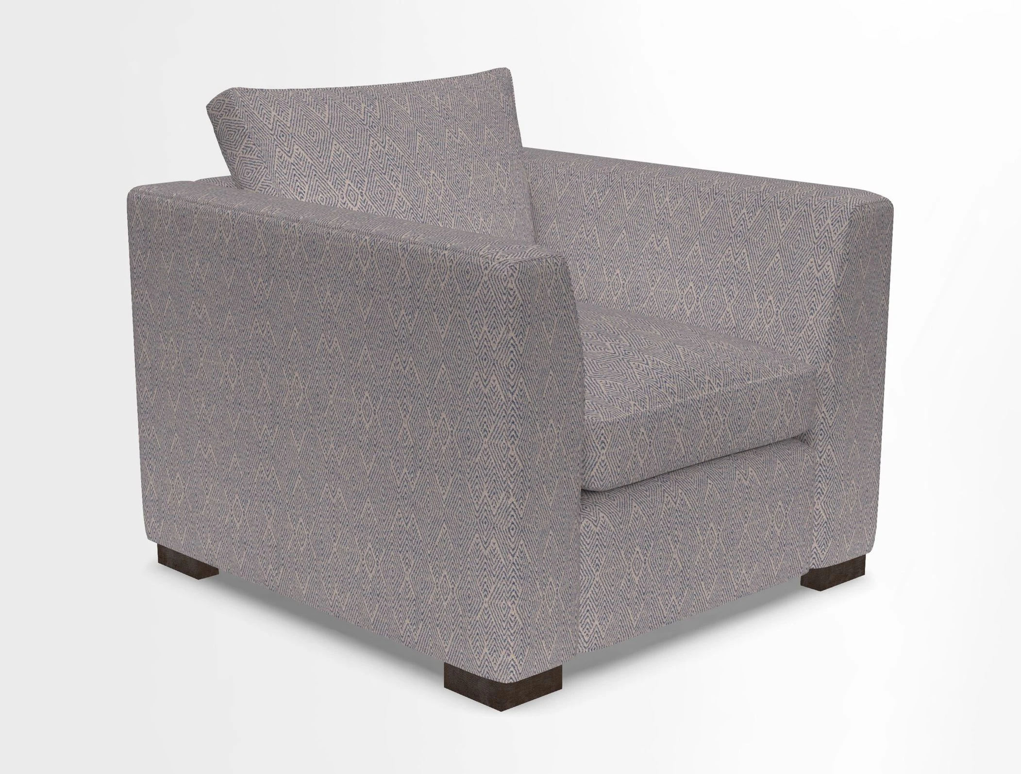 Wadenhoe Chair in Two Tone Plain Biscuit