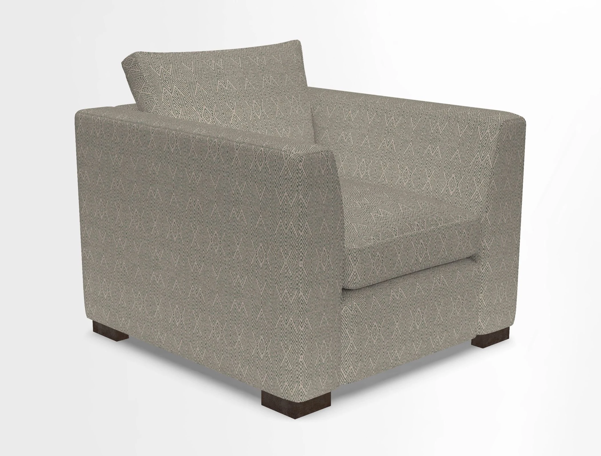 Wadenhoe Chair in Two Tone Plain Biscuit