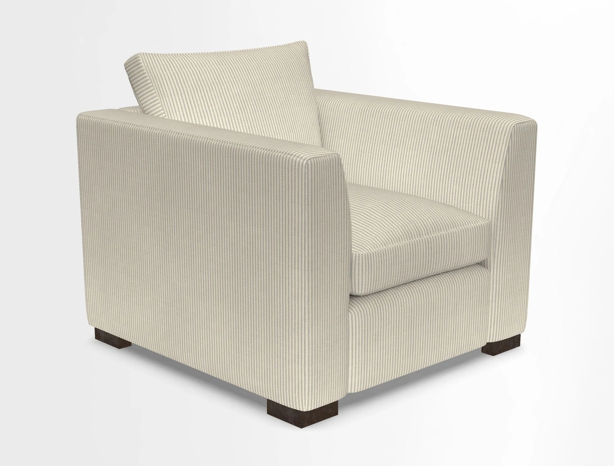Wadenhoe Chair in Two Tone Plain Biscuit