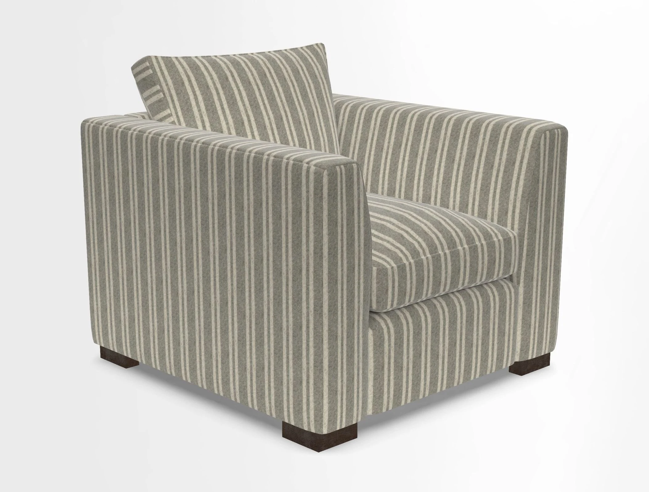 Wadenhoe Chair in Two Tone Plain Biscuit