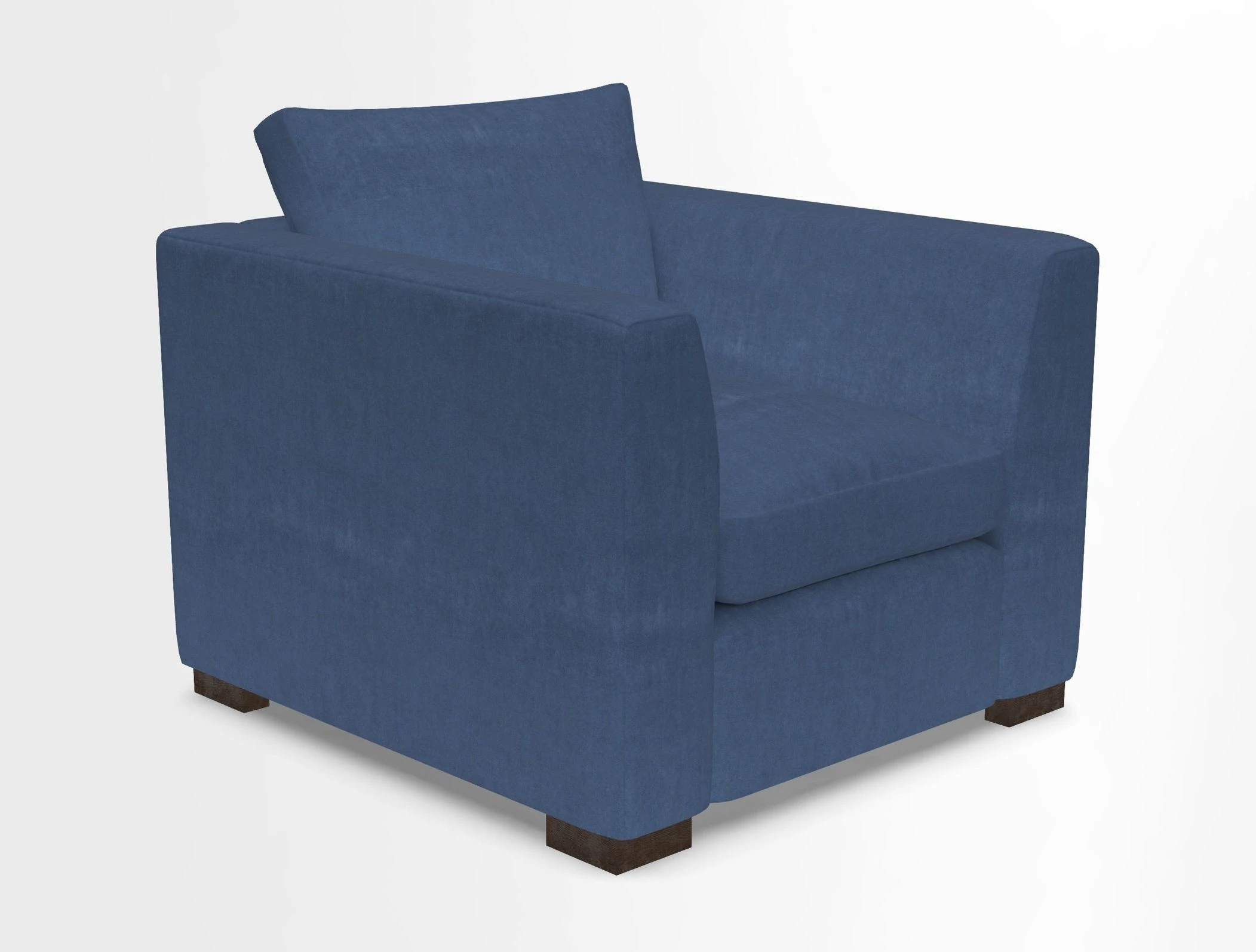Wadenhoe Chair in Two Tone Plain Biscuit