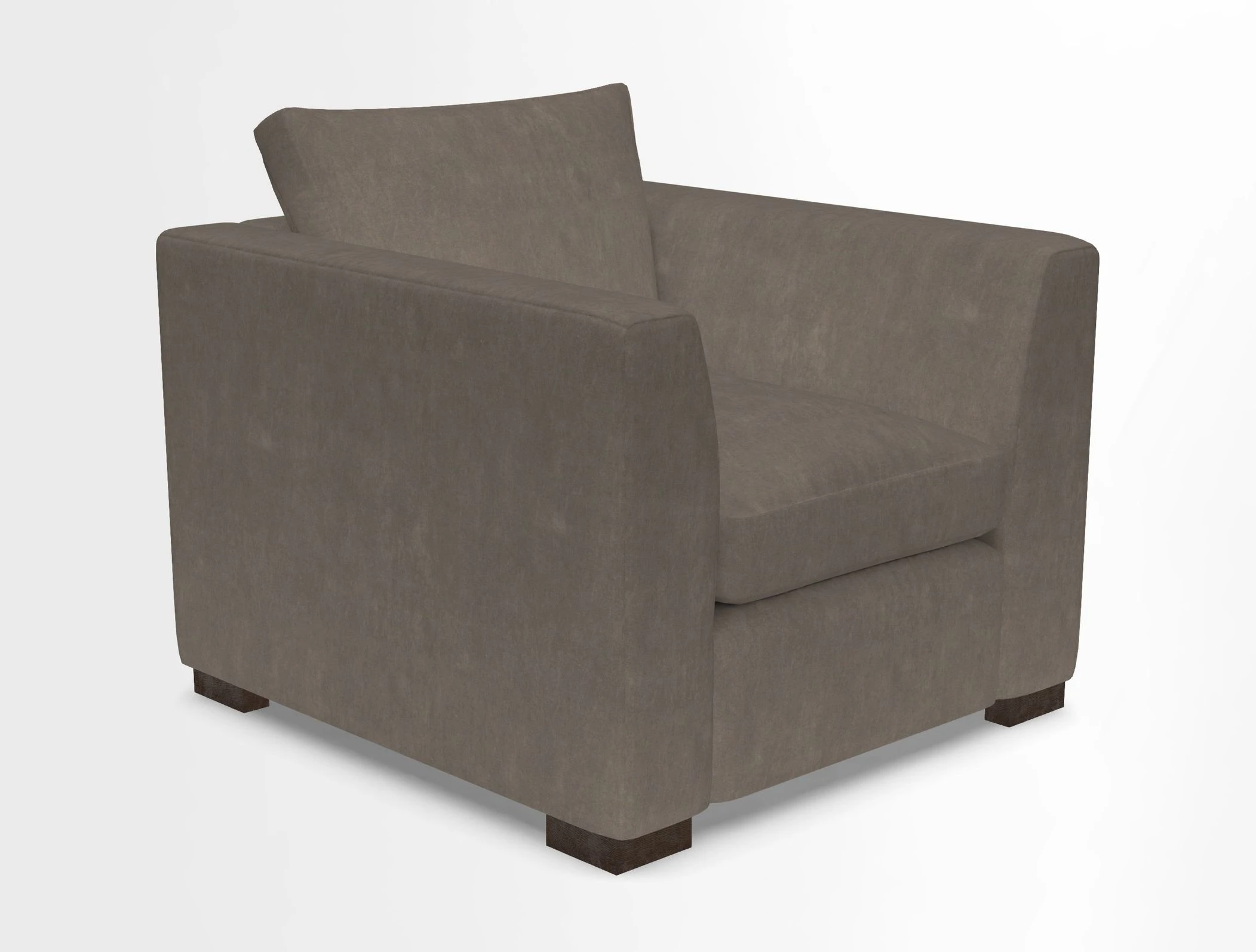 Wadenhoe Chair in Two Tone Plain Biscuit