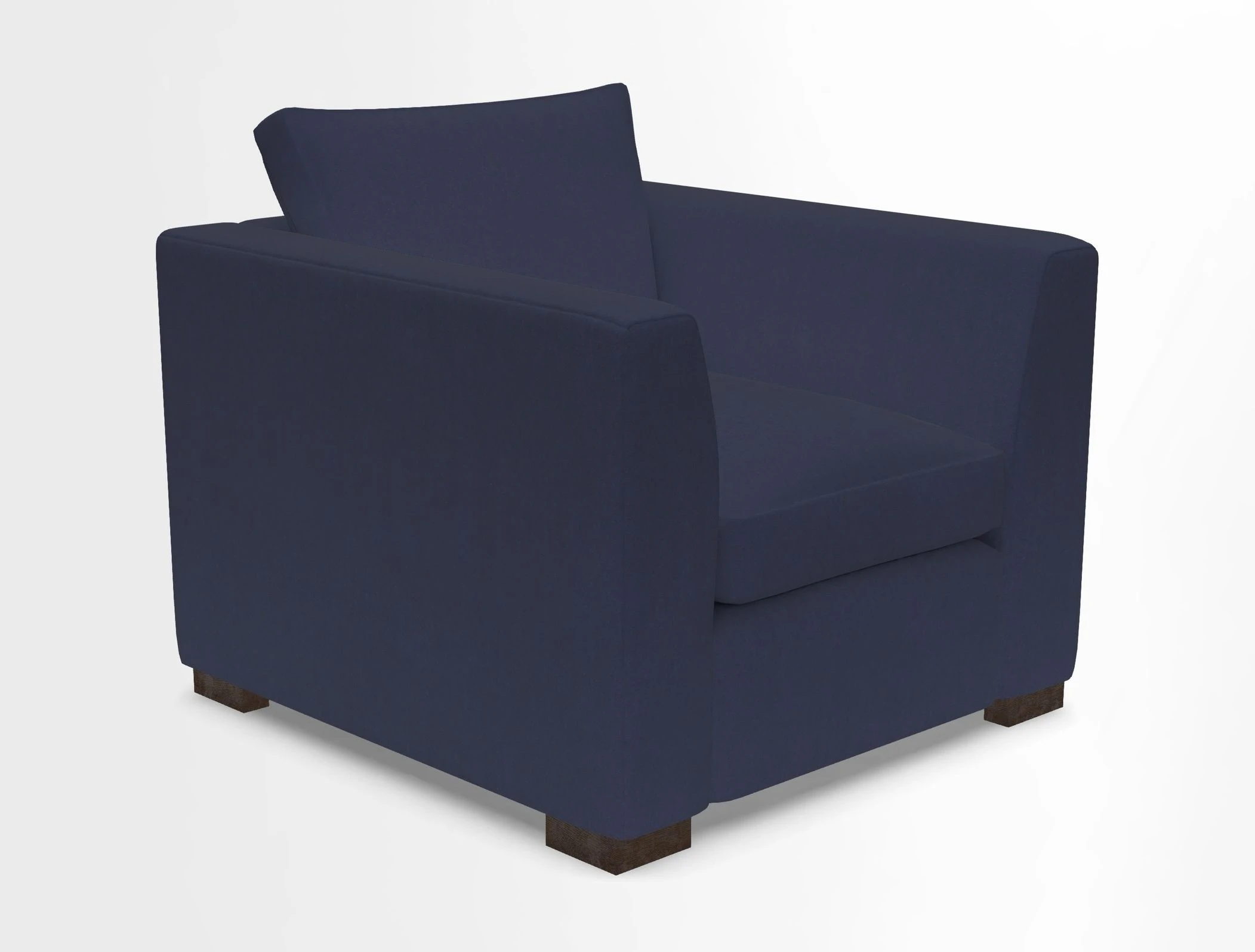 Wadenhoe Chair in Two Tone Plain Biscuit