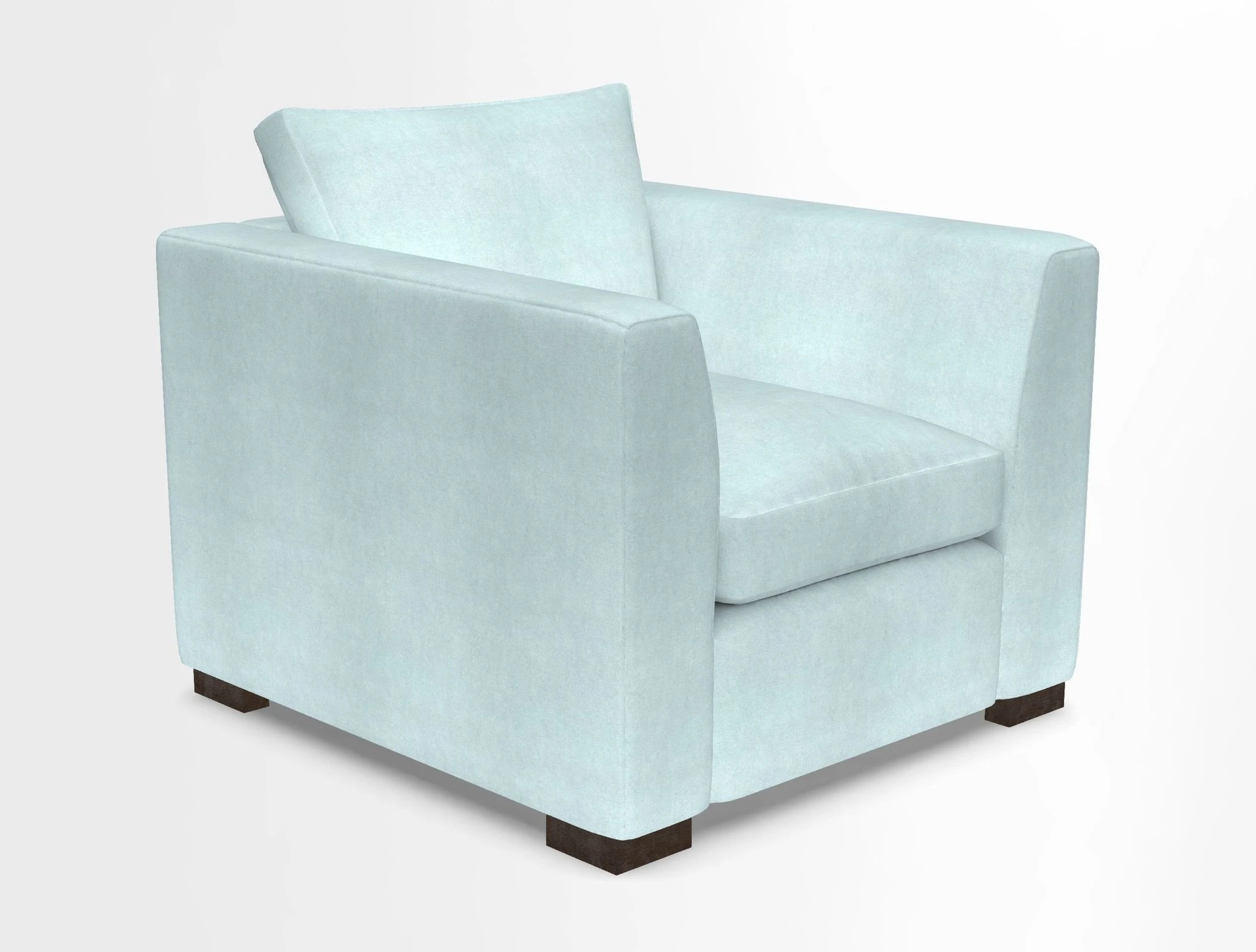 Wadenhoe Chair in Two Tone Plain Biscuit