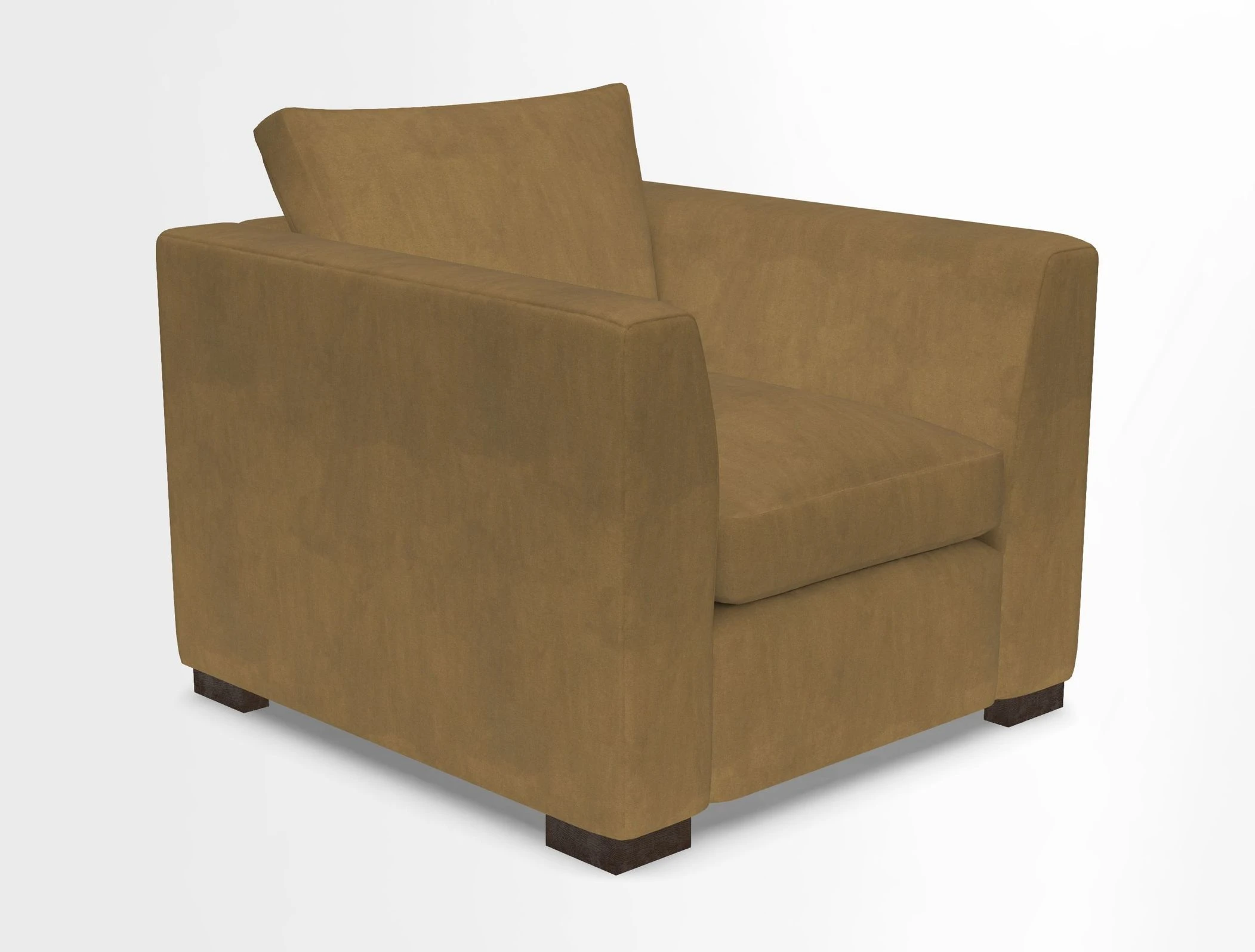 Wadenhoe Chair in Two Tone Plain Biscuit