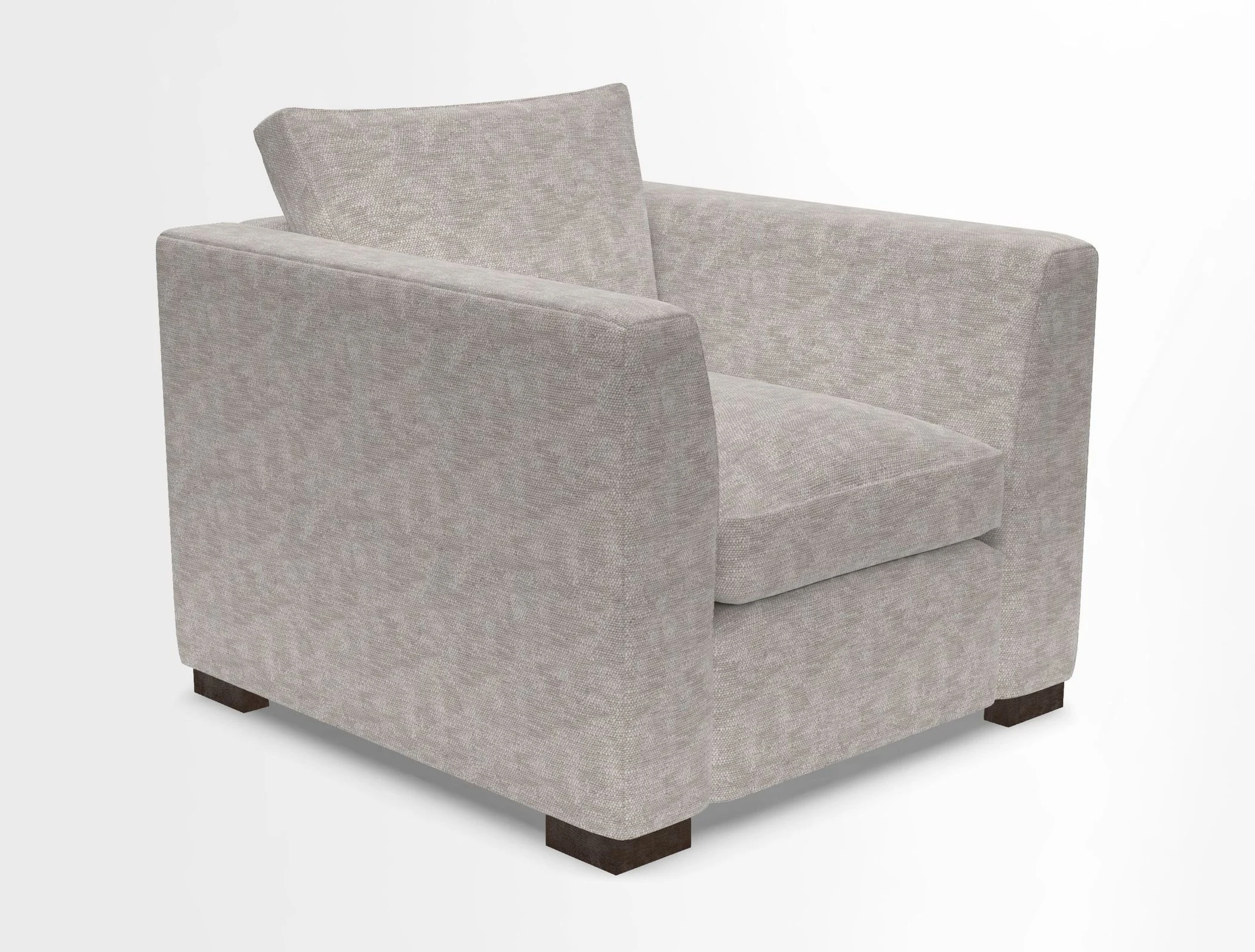 Wadenhoe Chair in Two Tone Plain Biscuit