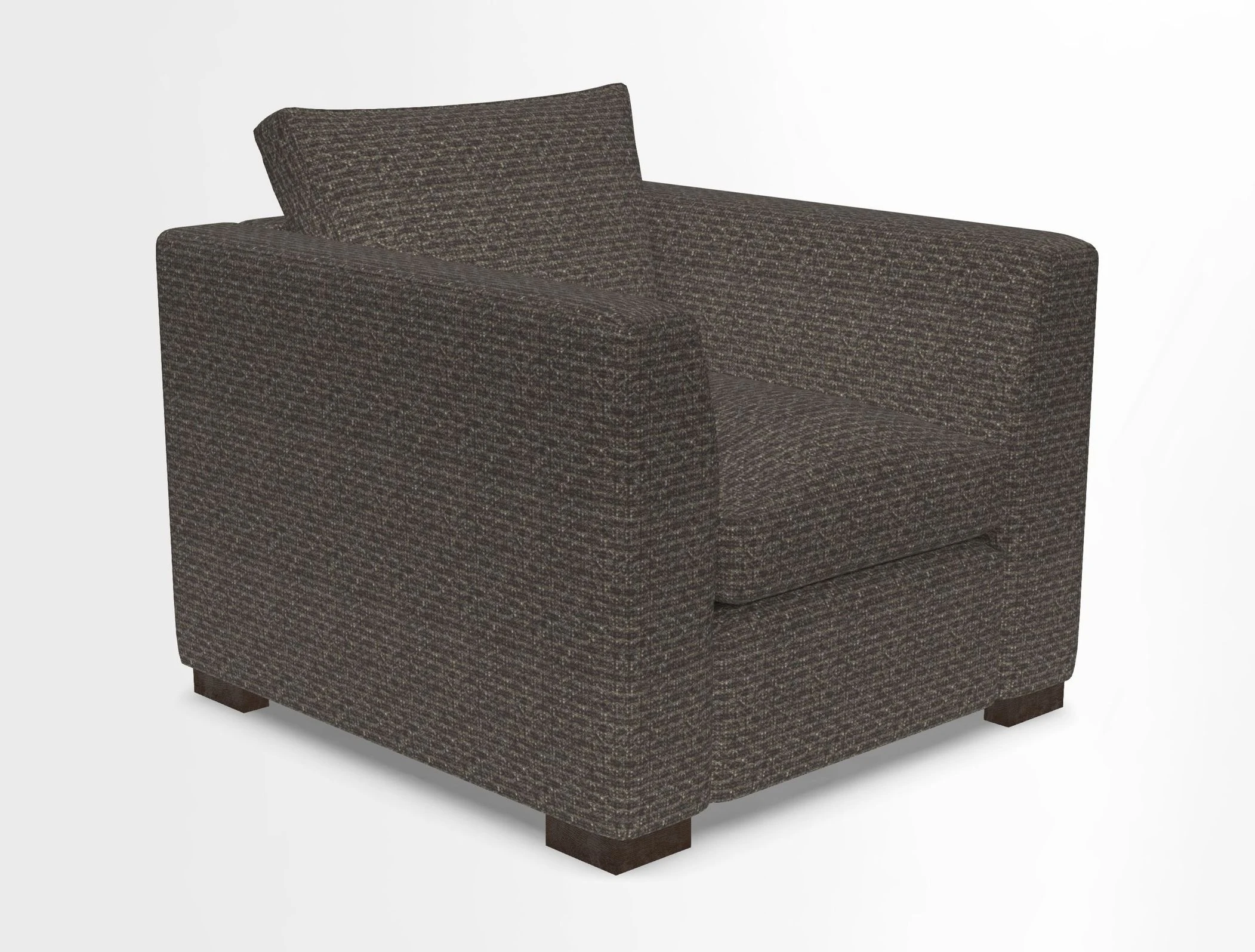 Wadenhoe Chair in Two Tone Plain Biscuit