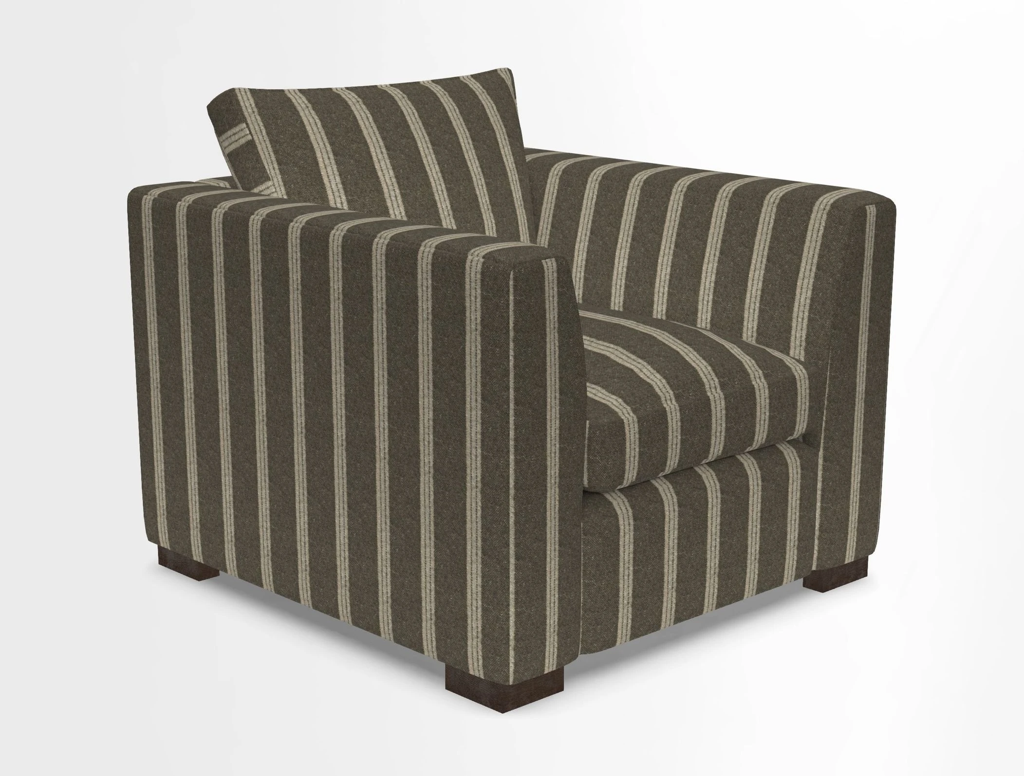 Wadenhoe Chair in Two Tone Plain Biscuit