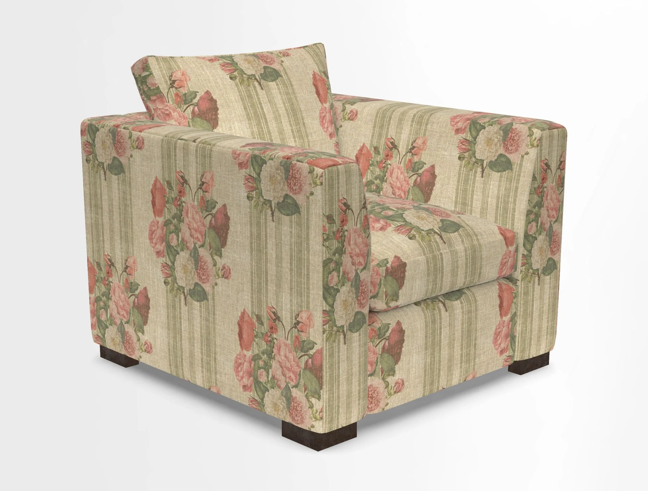 Wadenhoe Chair in Two Tone Plain Biscuit