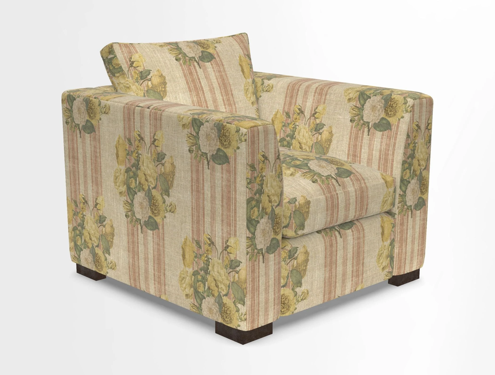 Wadenhoe Chair in Two Tone Plain Biscuit