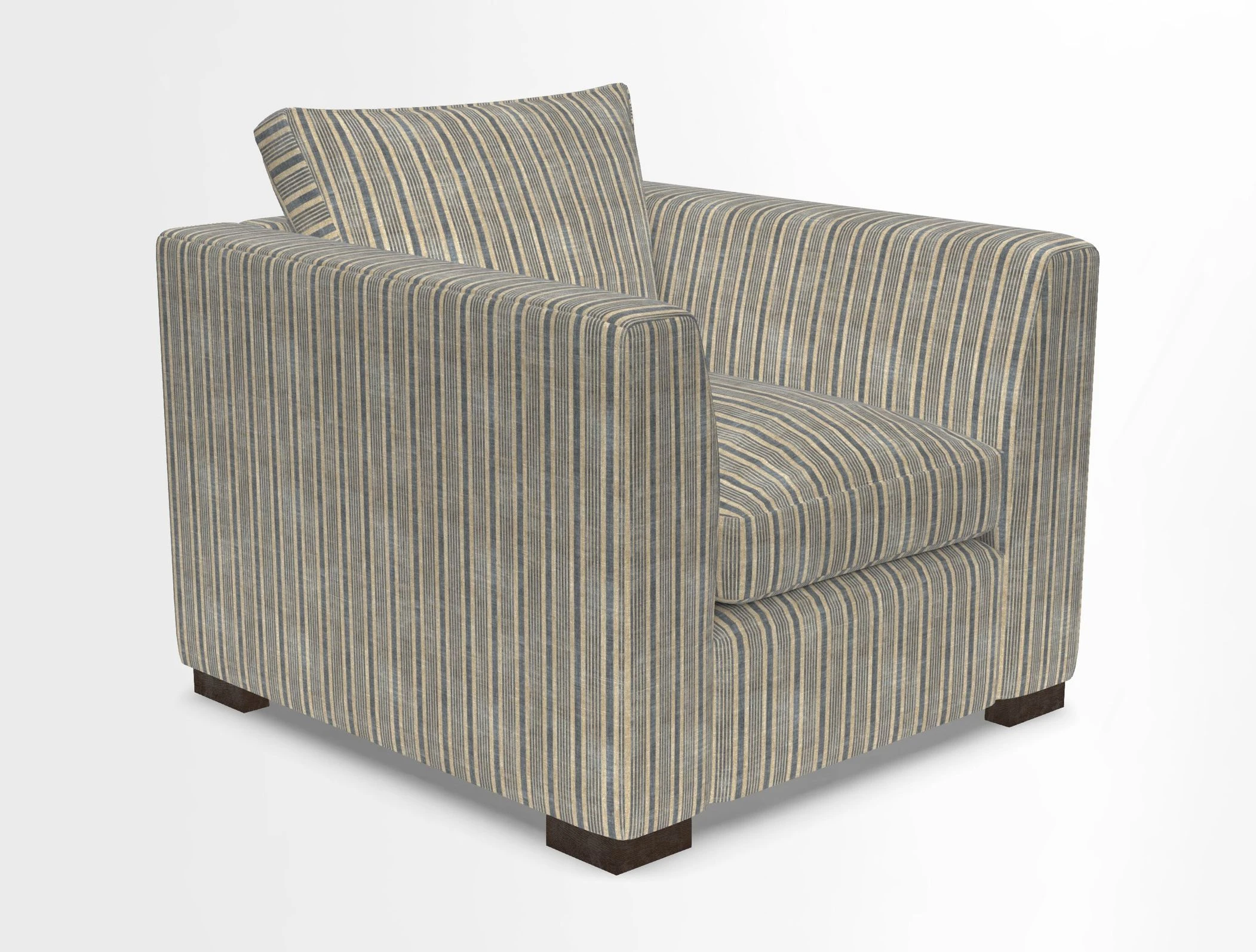 Wadenhoe Chair in Two Tone Plain Biscuit