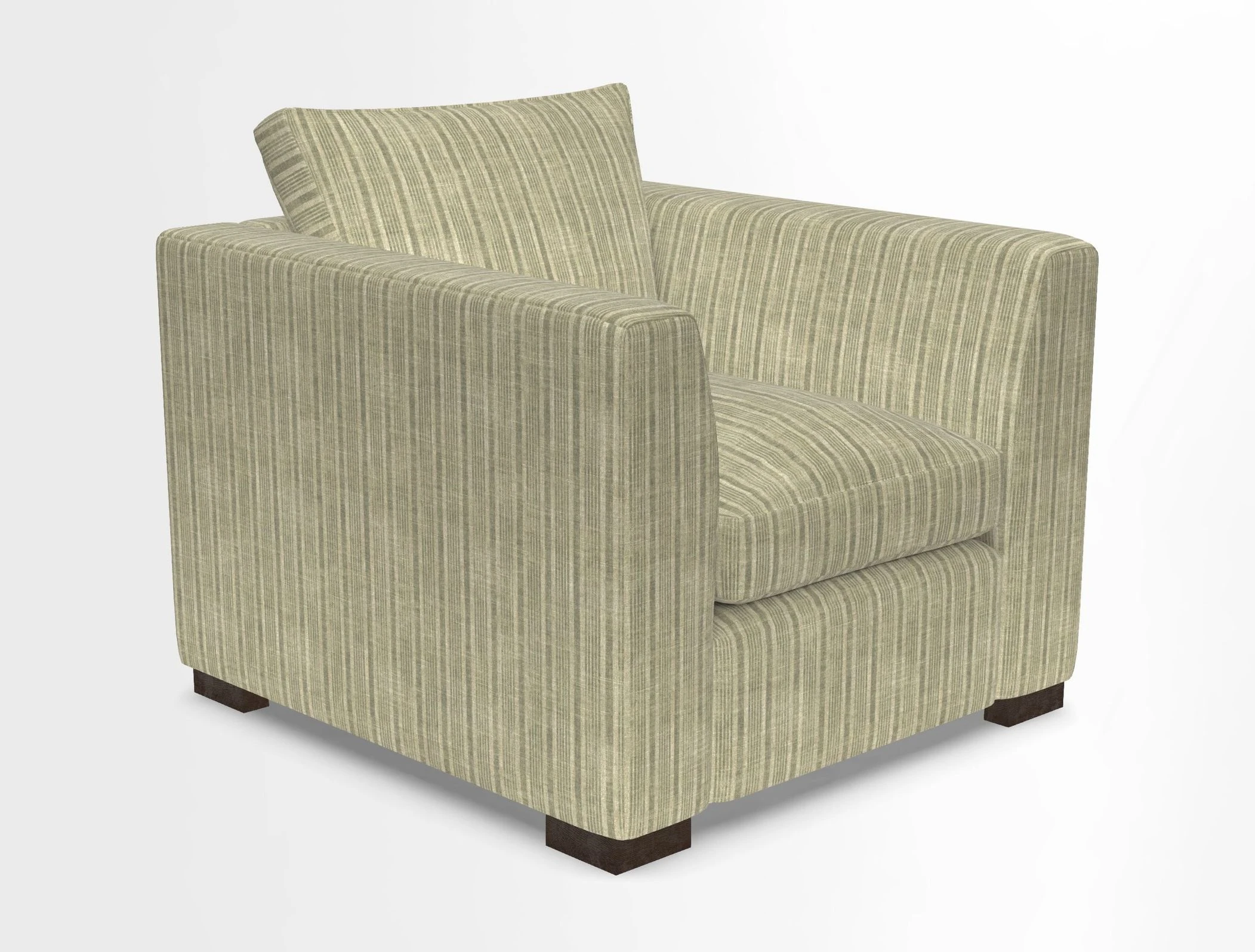 Wadenhoe Chair in Two Tone Plain Biscuit