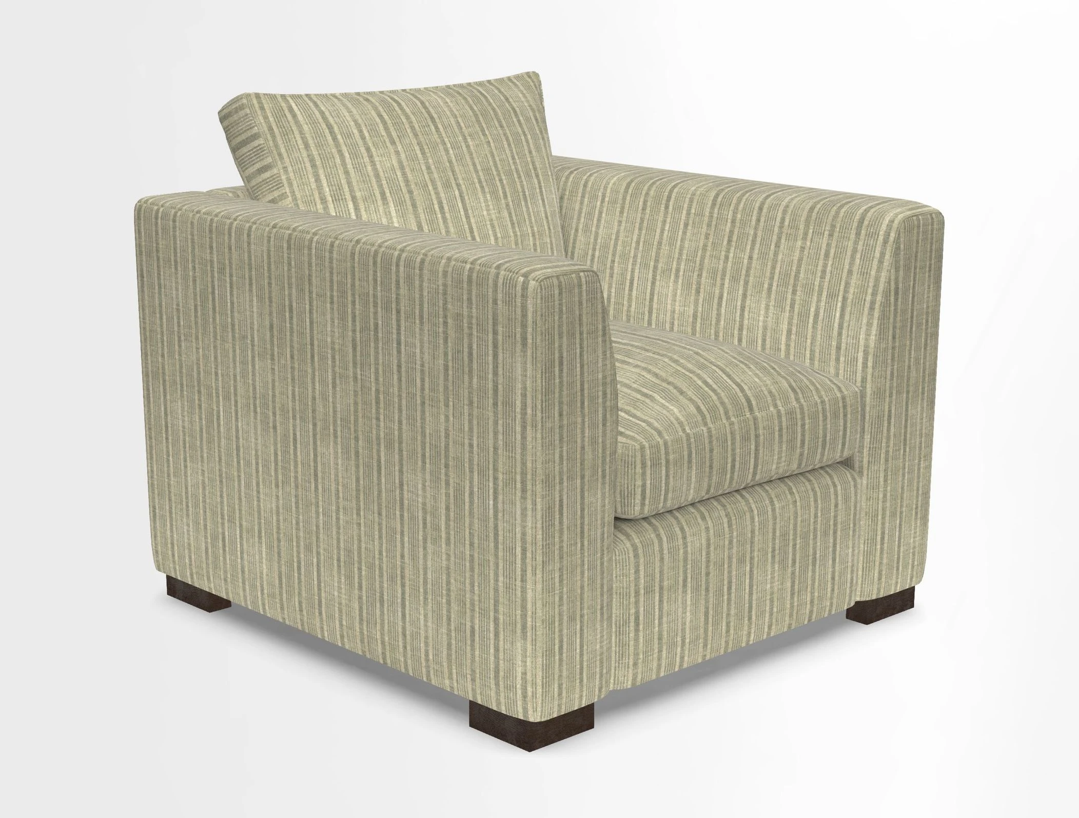 Wadenhoe Chair in Two Tone Plain Biscuit