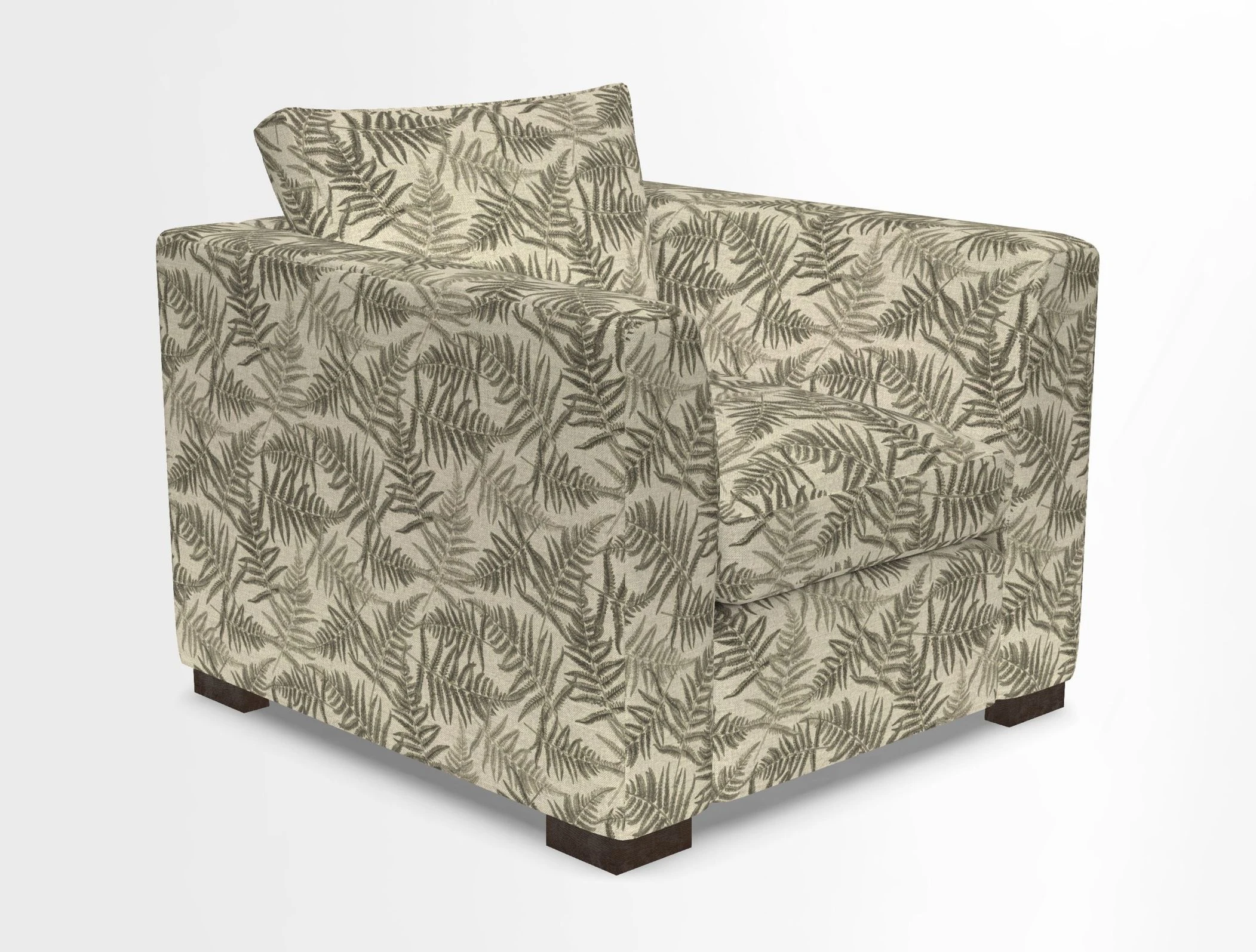 Wadenhoe Chair in Two Tone Plain Biscuit