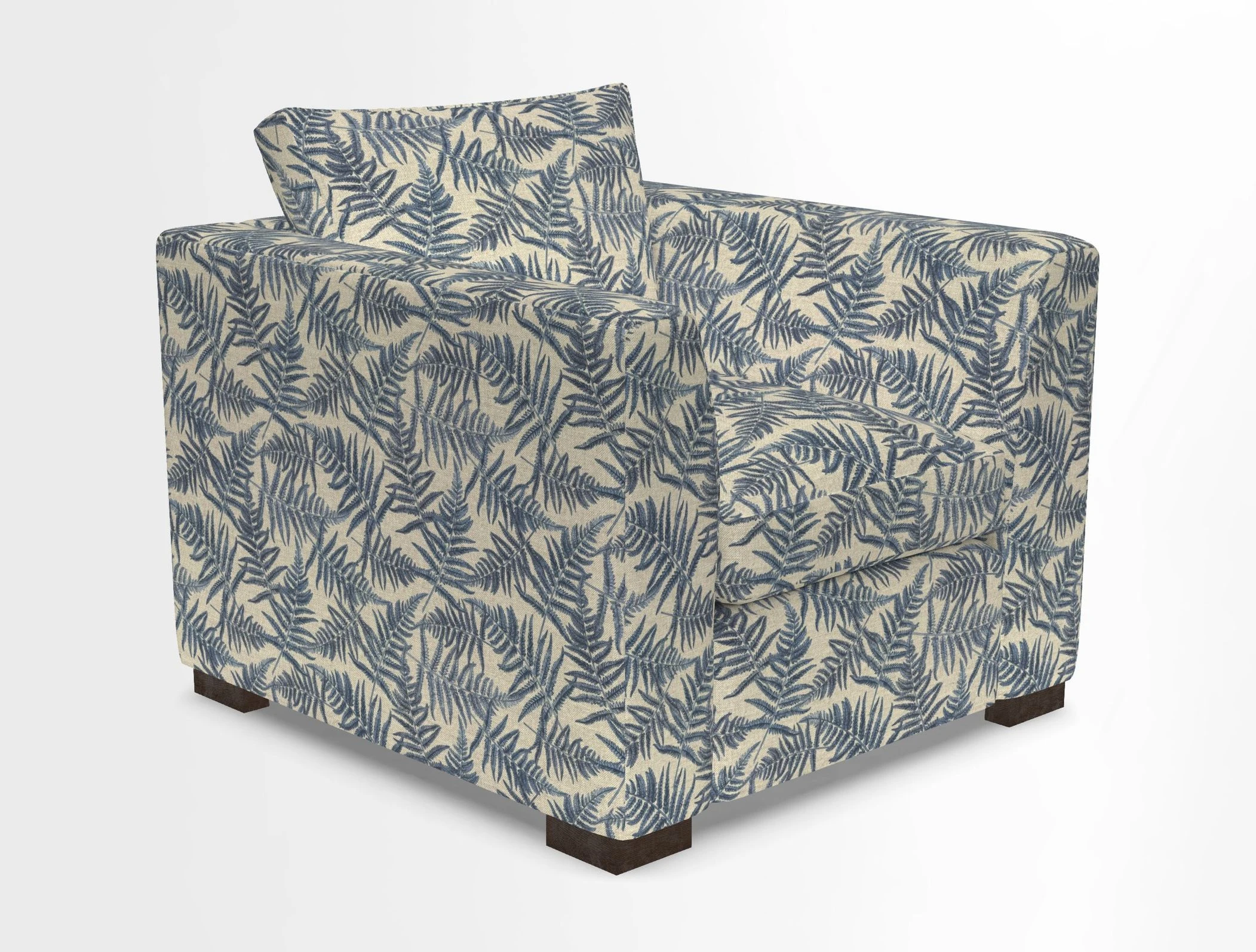 Wadenhoe Chair in Two Tone Plain Biscuit