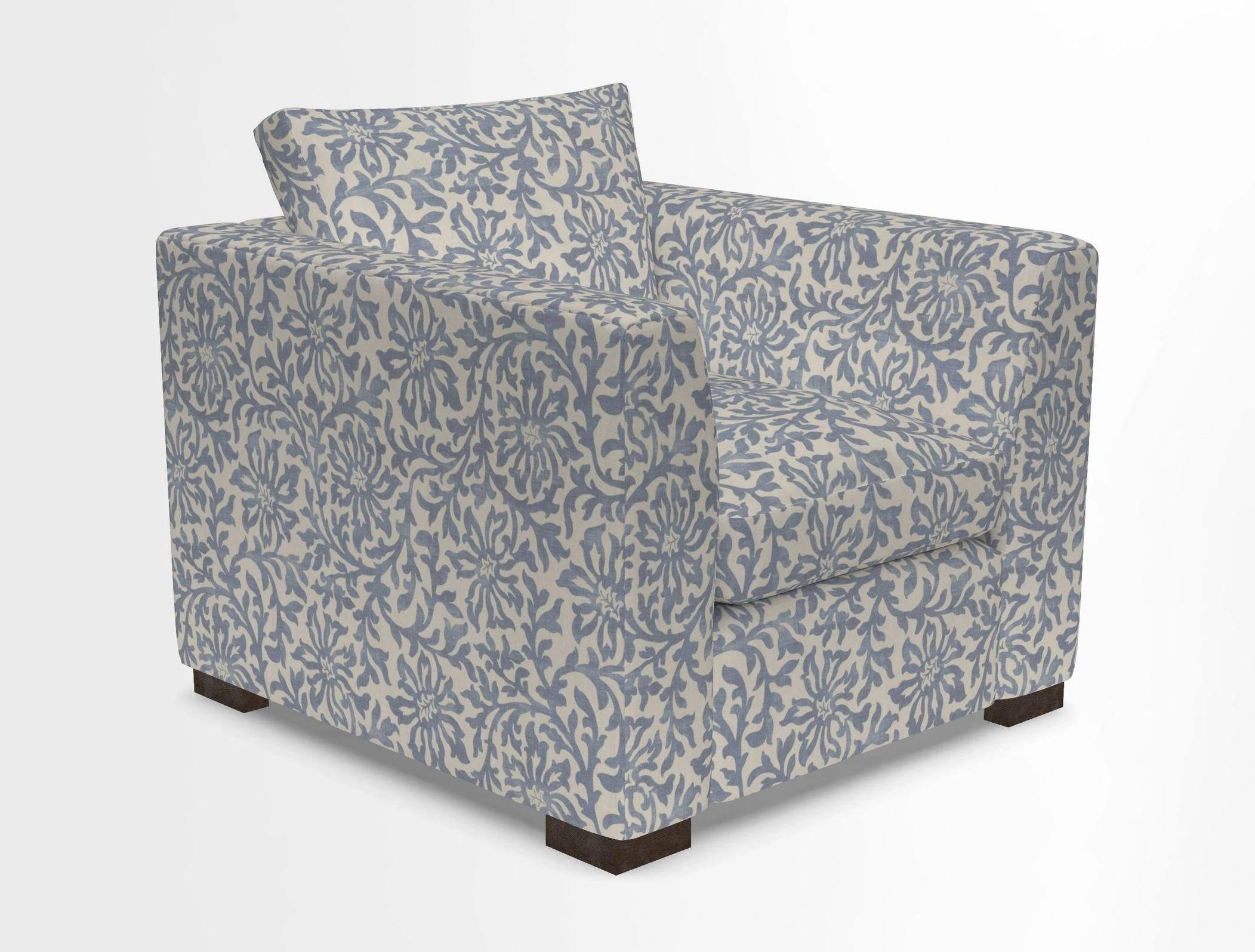 Wadenhoe Chair in Two Tone Plain Biscuit