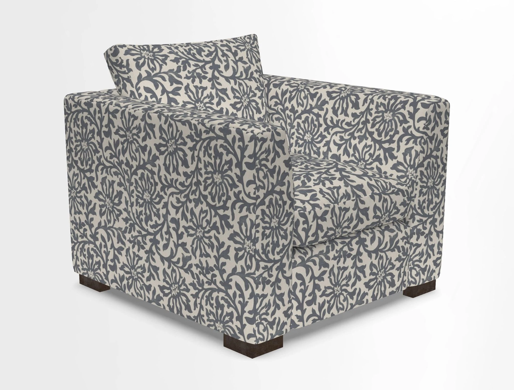 Wadenhoe Chair in Two Tone Plain Biscuit