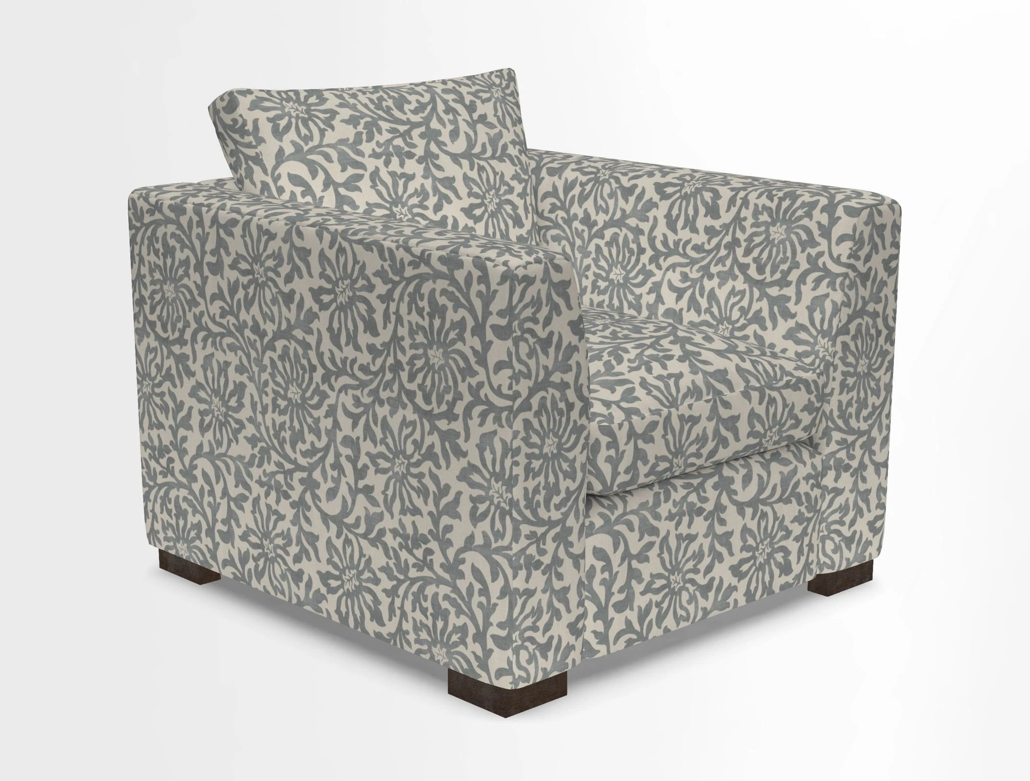 Wadenhoe Chair in Two Tone Plain Biscuit