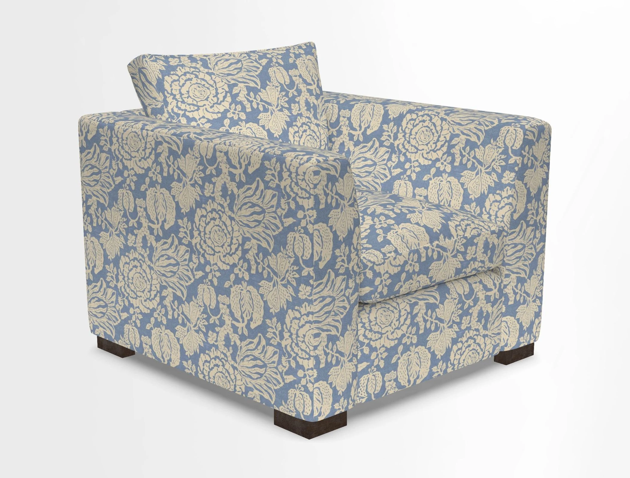 Wadenhoe Chair in Two Tone Plain Biscuit