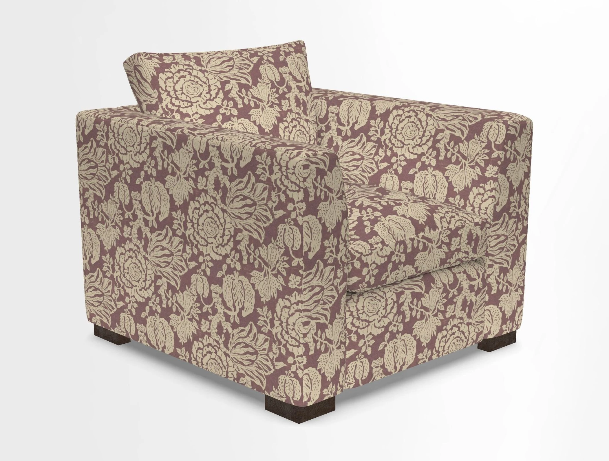 Wadenhoe Chair in Two Tone Plain Biscuit