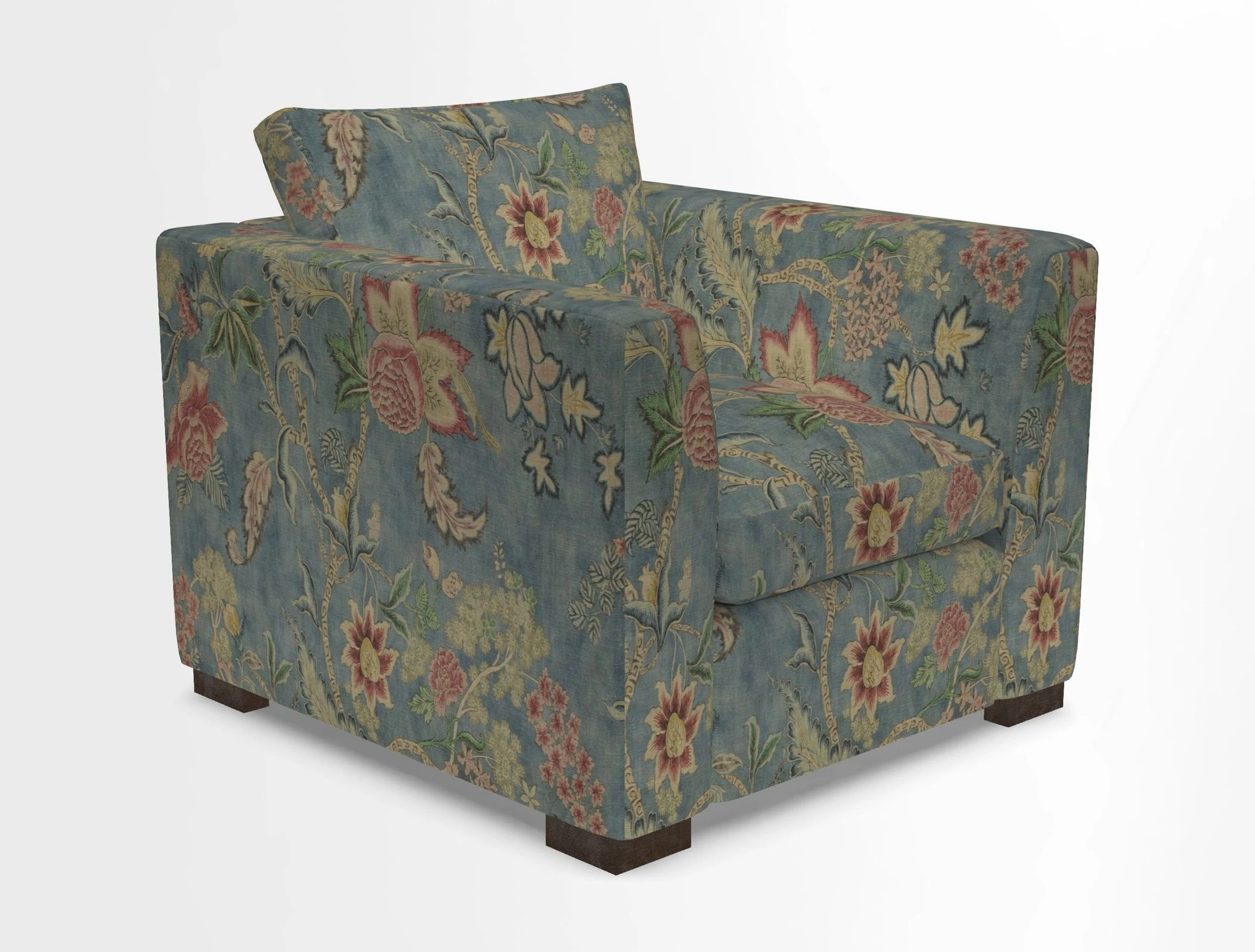 Wadenhoe Chair in Two Tone Plain Biscuit