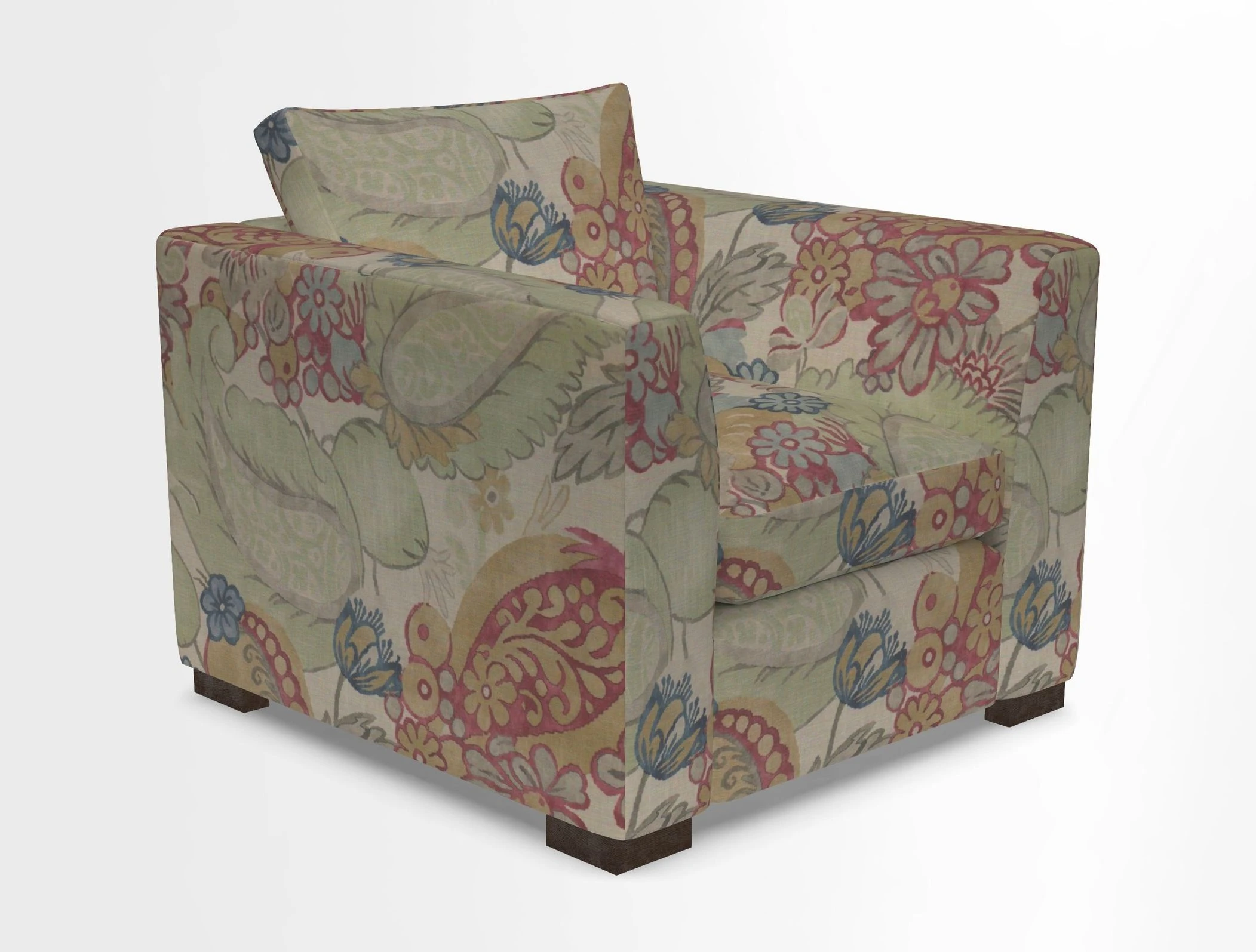 Wadenhoe Chair in Two Tone Plain Biscuit