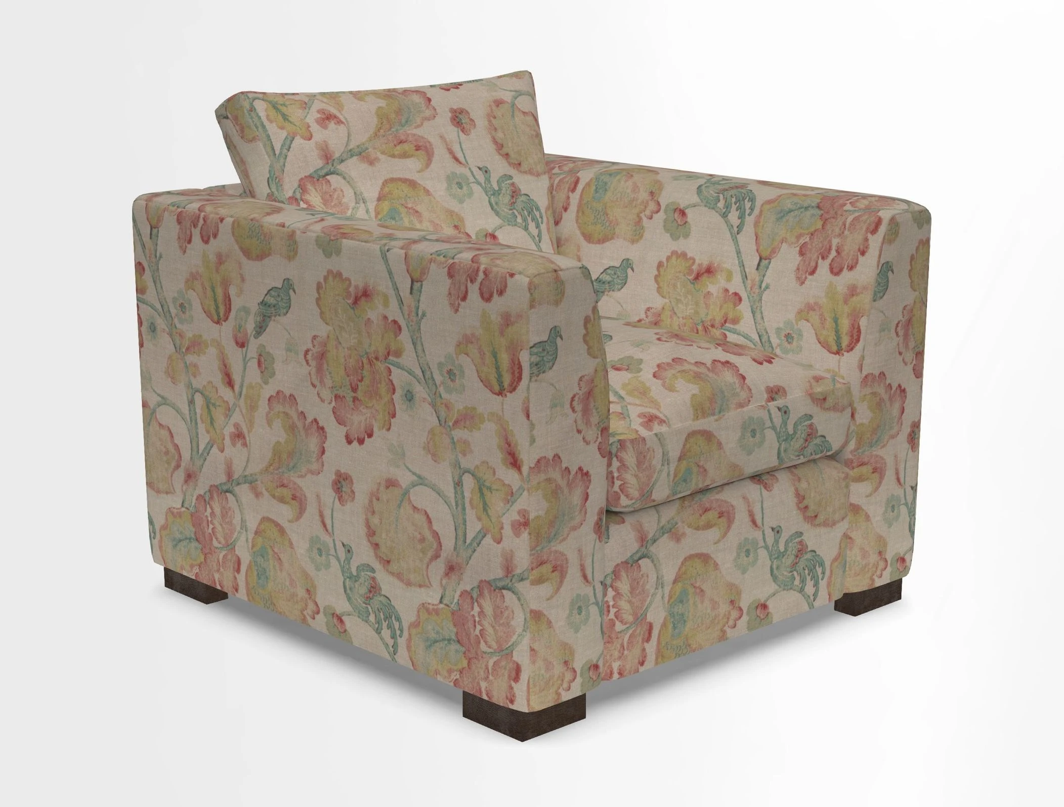 Wadenhoe Chair in Two Tone Plain Biscuit