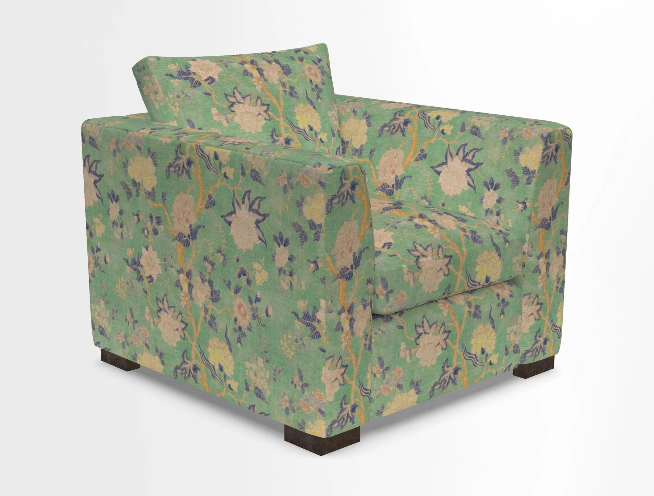 Wadenhoe Chair in Two Tone Plain Biscuit