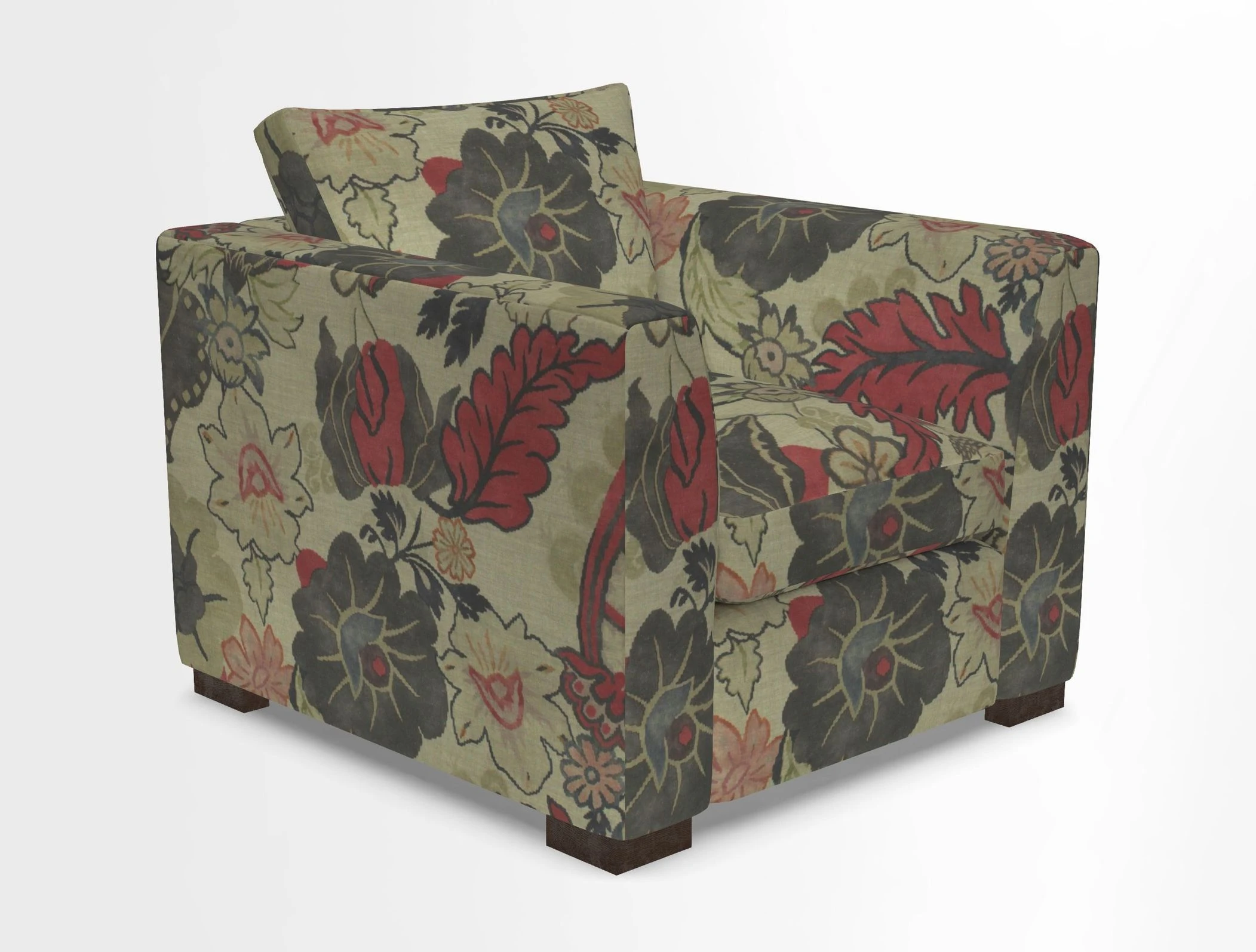 Wadenhoe Chair in Two Tone Plain Biscuit