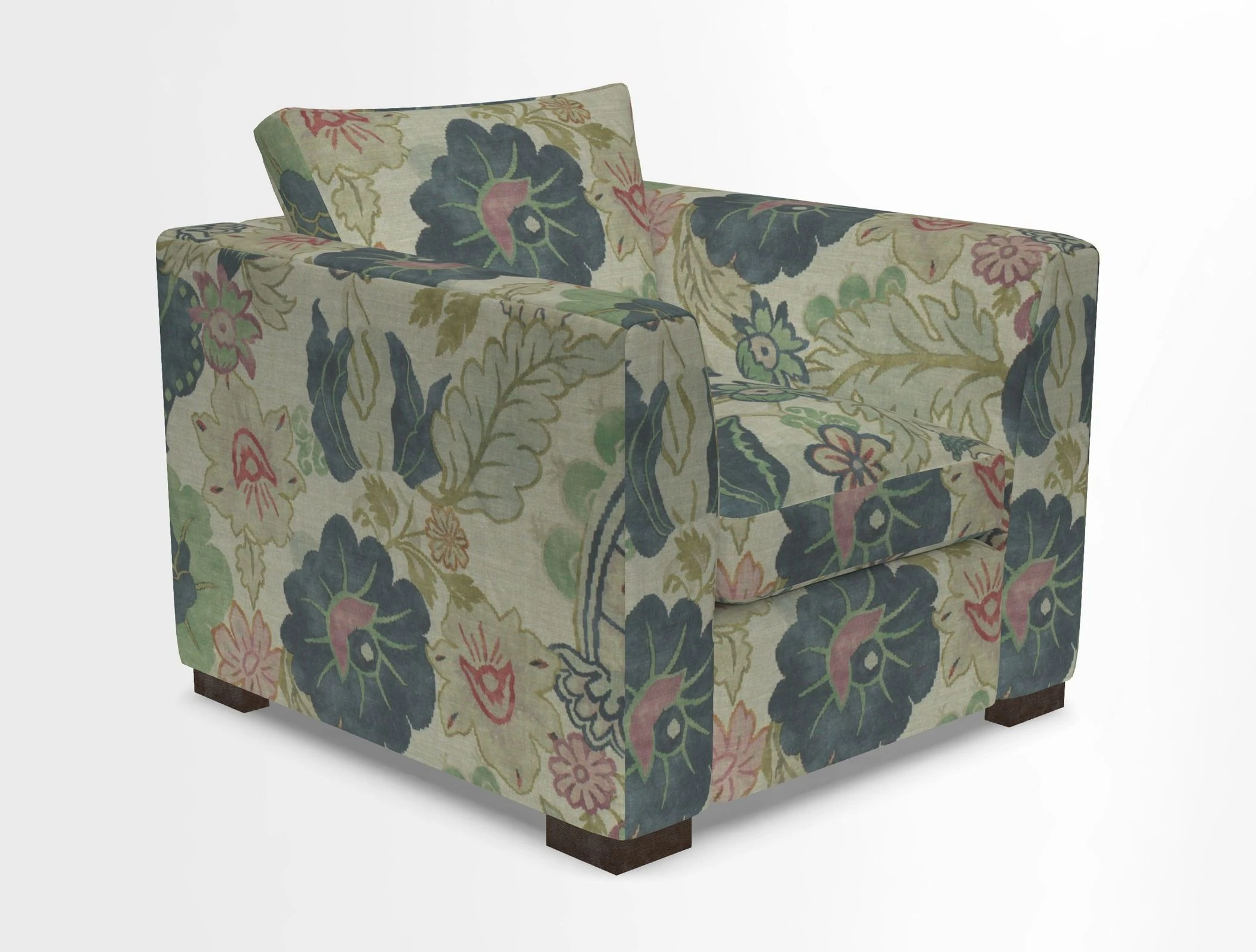 Wadenhoe Chair in Two Tone Plain Biscuit