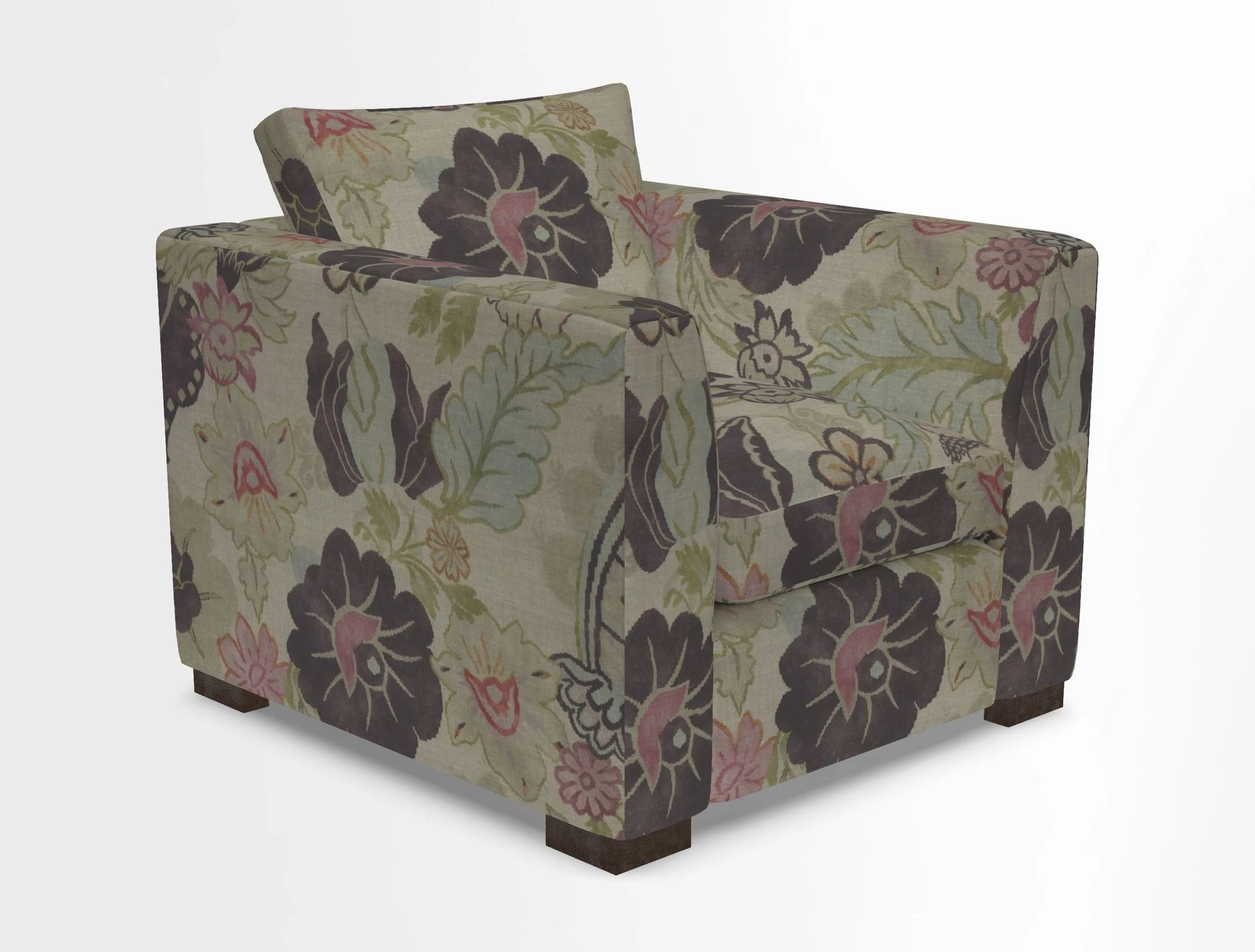 Wadenhoe Chair in Two Tone Plain Biscuit