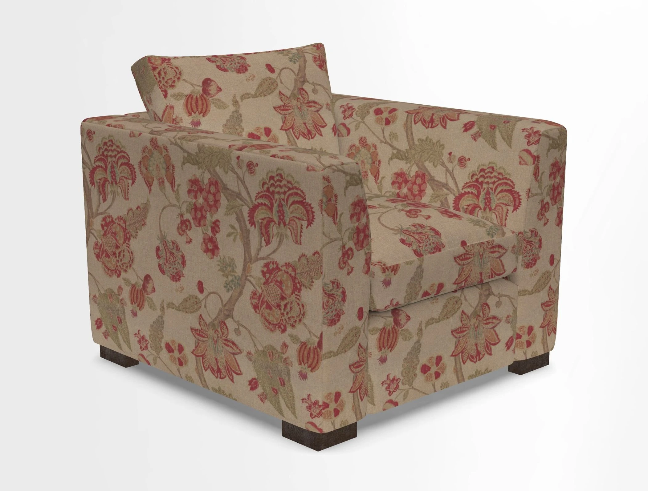 Wadenhoe Chair in Two Tone Plain Biscuit