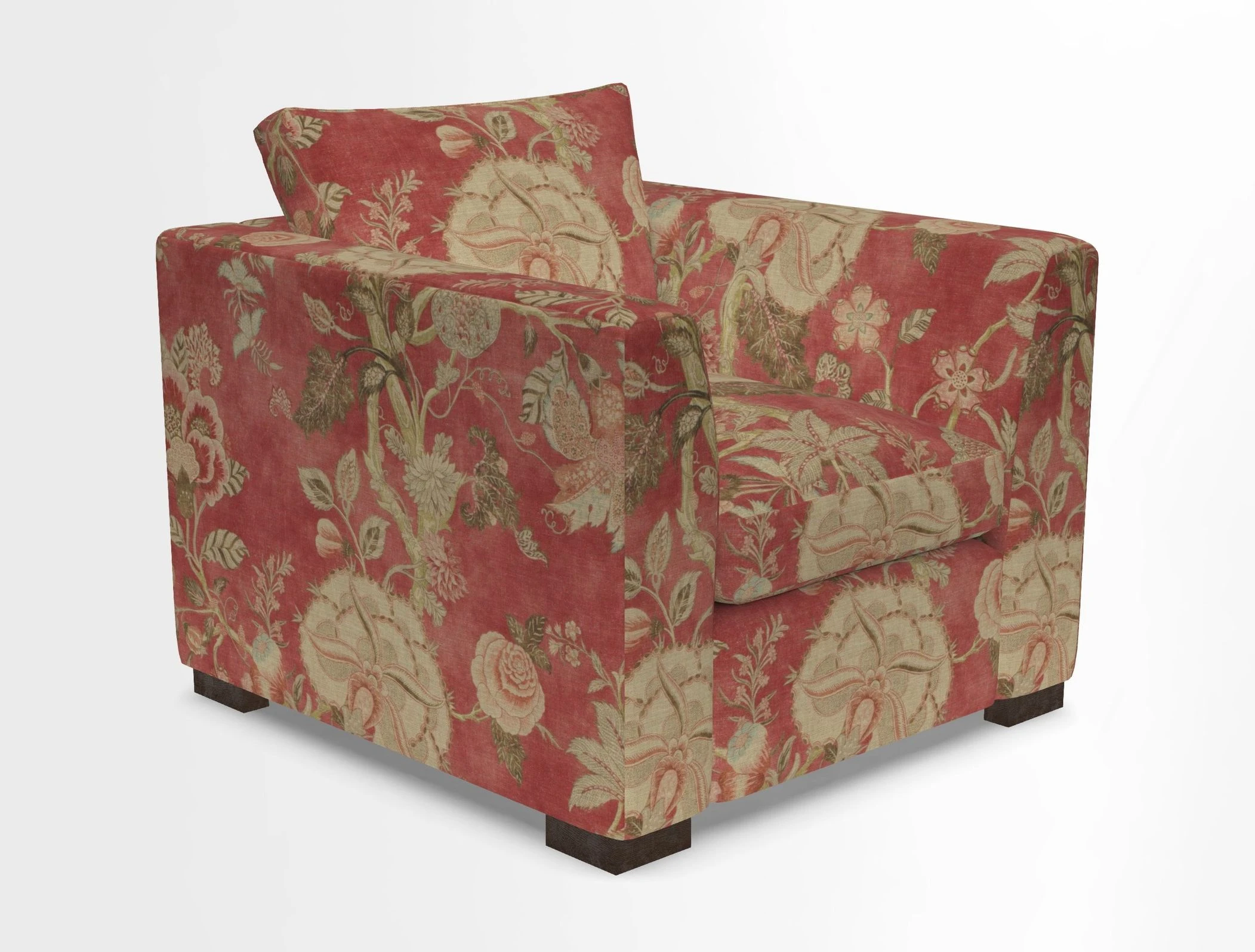 Wadenhoe Chair in Two Tone Plain Biscuit