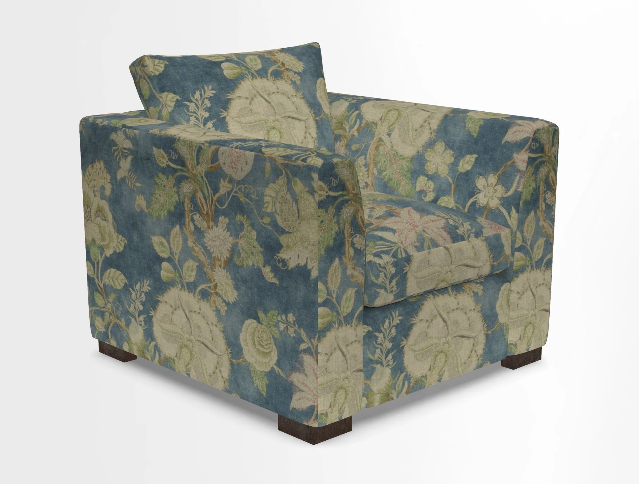 Wadenhoe Chair in Two Tone Plain Biscuit