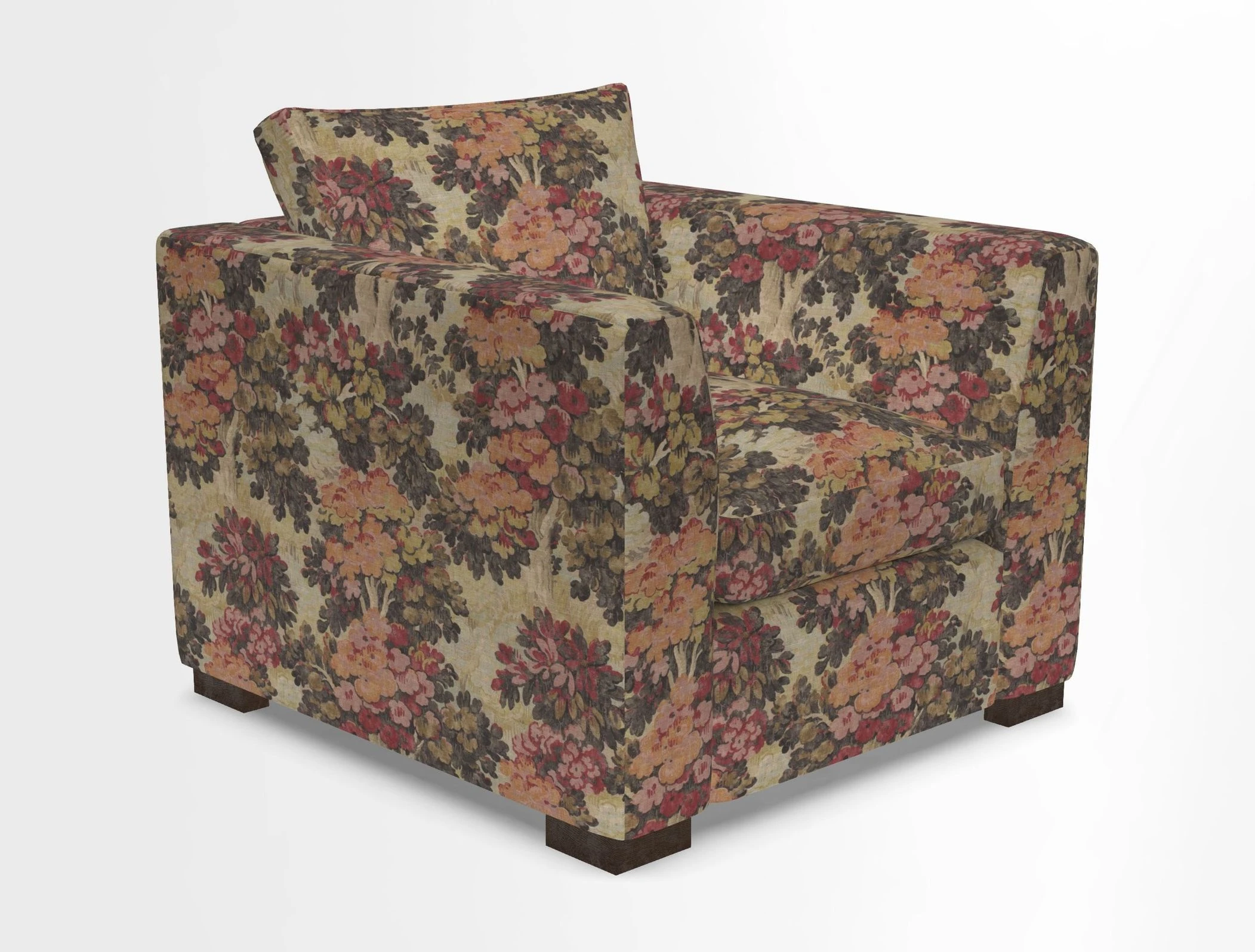 Wadenhoe Chair in Two Tone Plain Biscuit