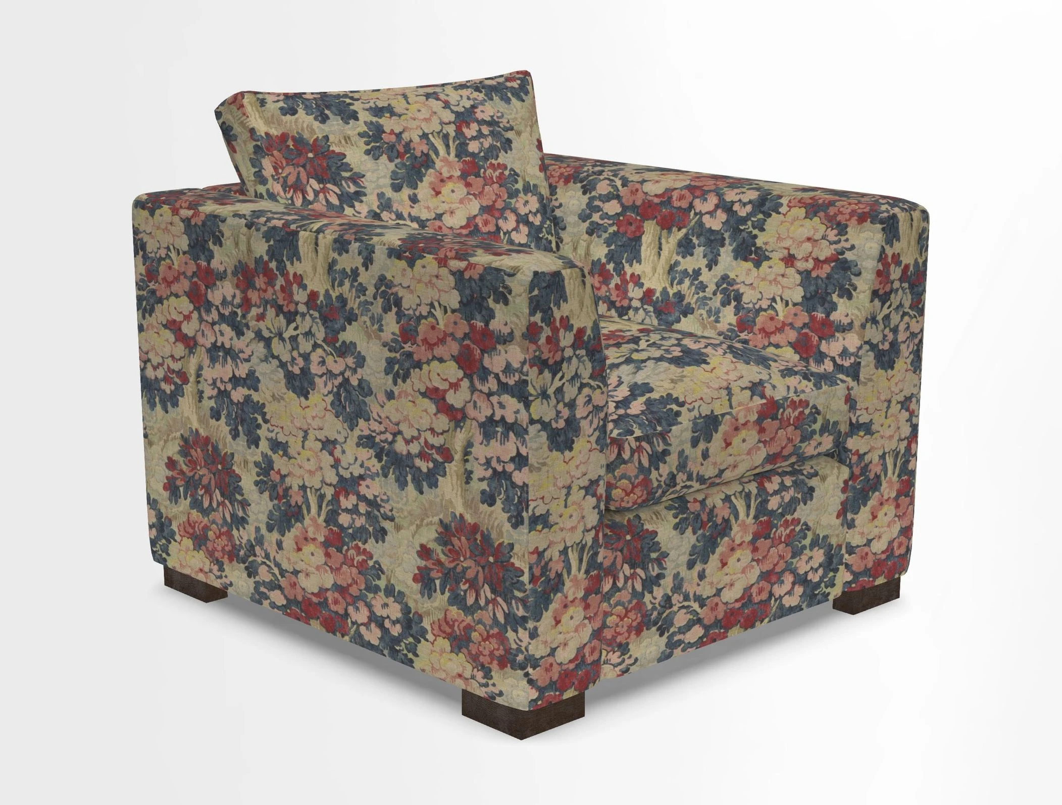 Wadenhoe Chair in Two Tone Plain Biscuit