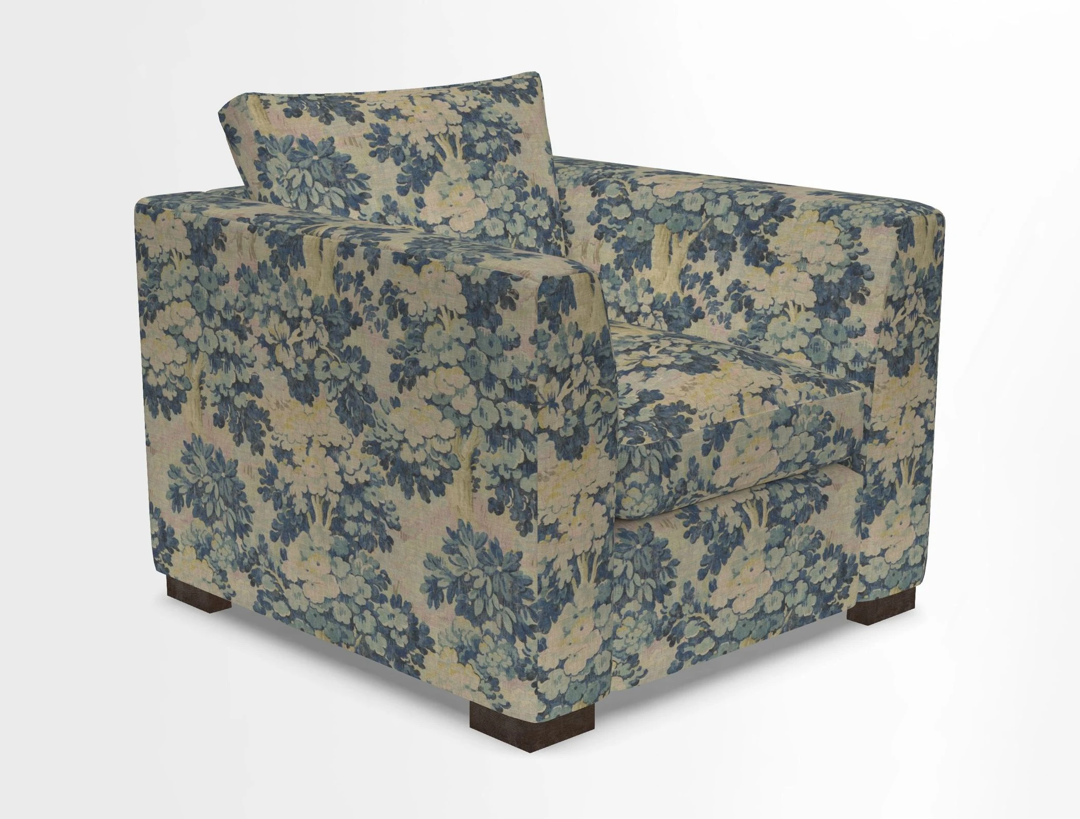 Wadenhoe Chair in Two Tone Plain Biscuit
