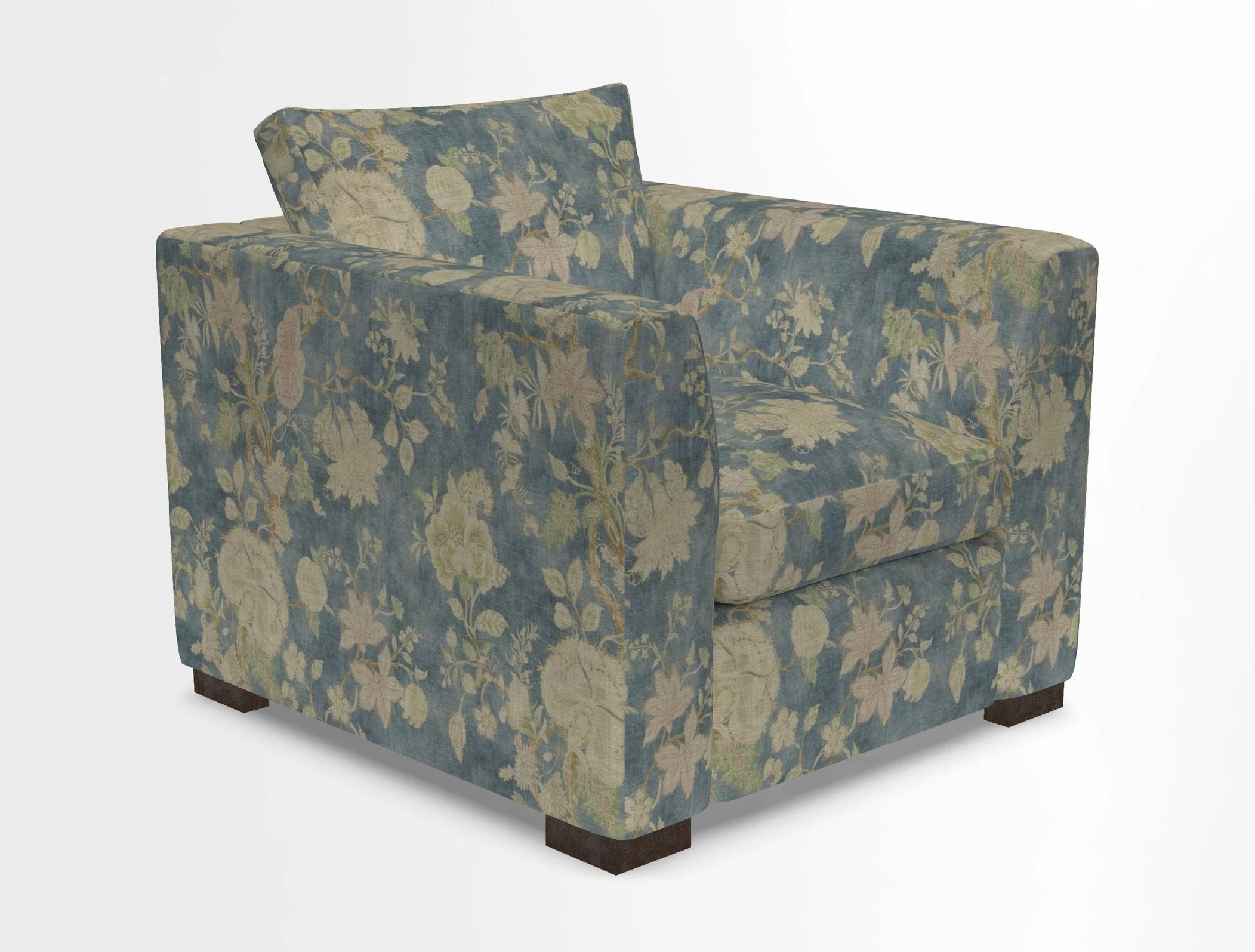 Wadenhoe Chair in Two Tone Plain Biscuit