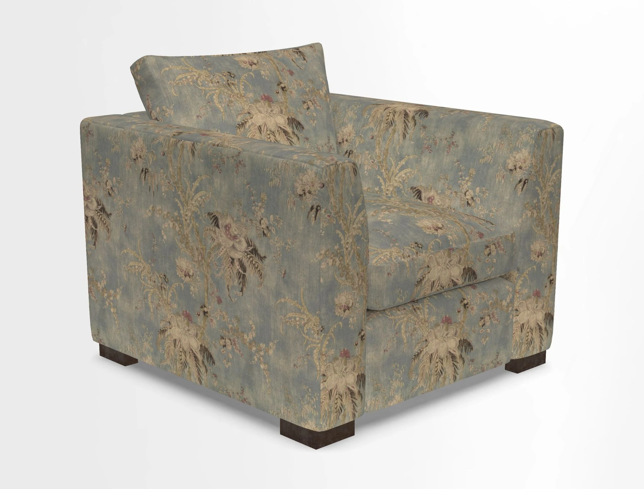 Wadenhoe Chair in Two Tone Plain Biscuit