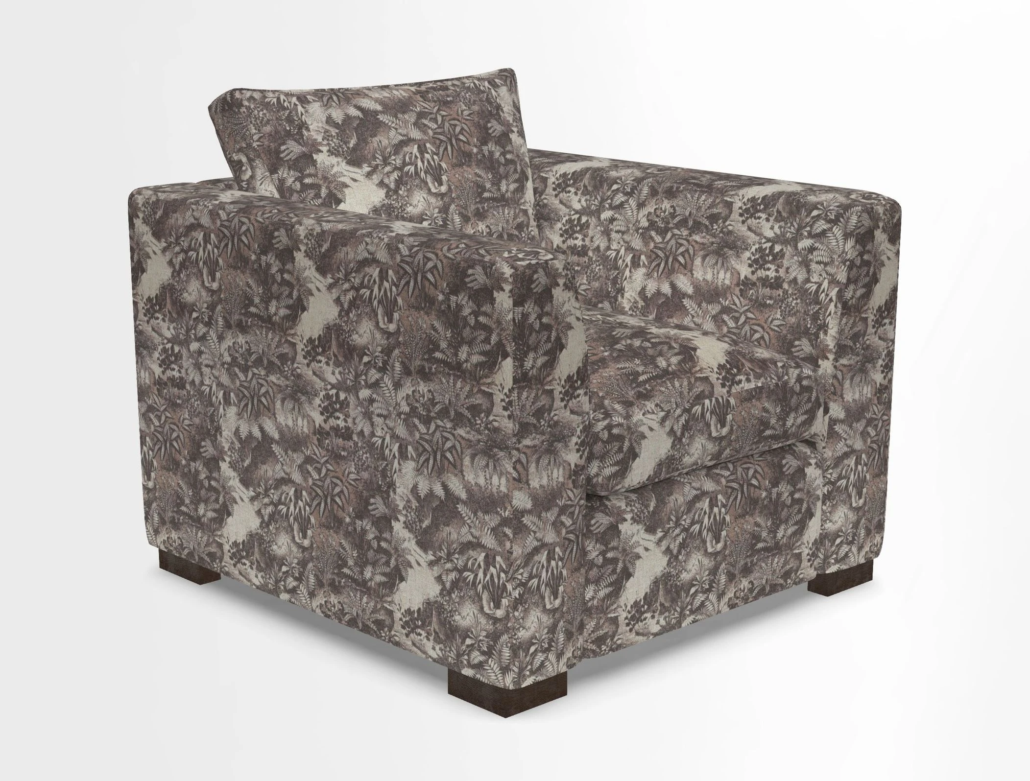 Wadenhoe Chair in Two Tone Plain Biscuit