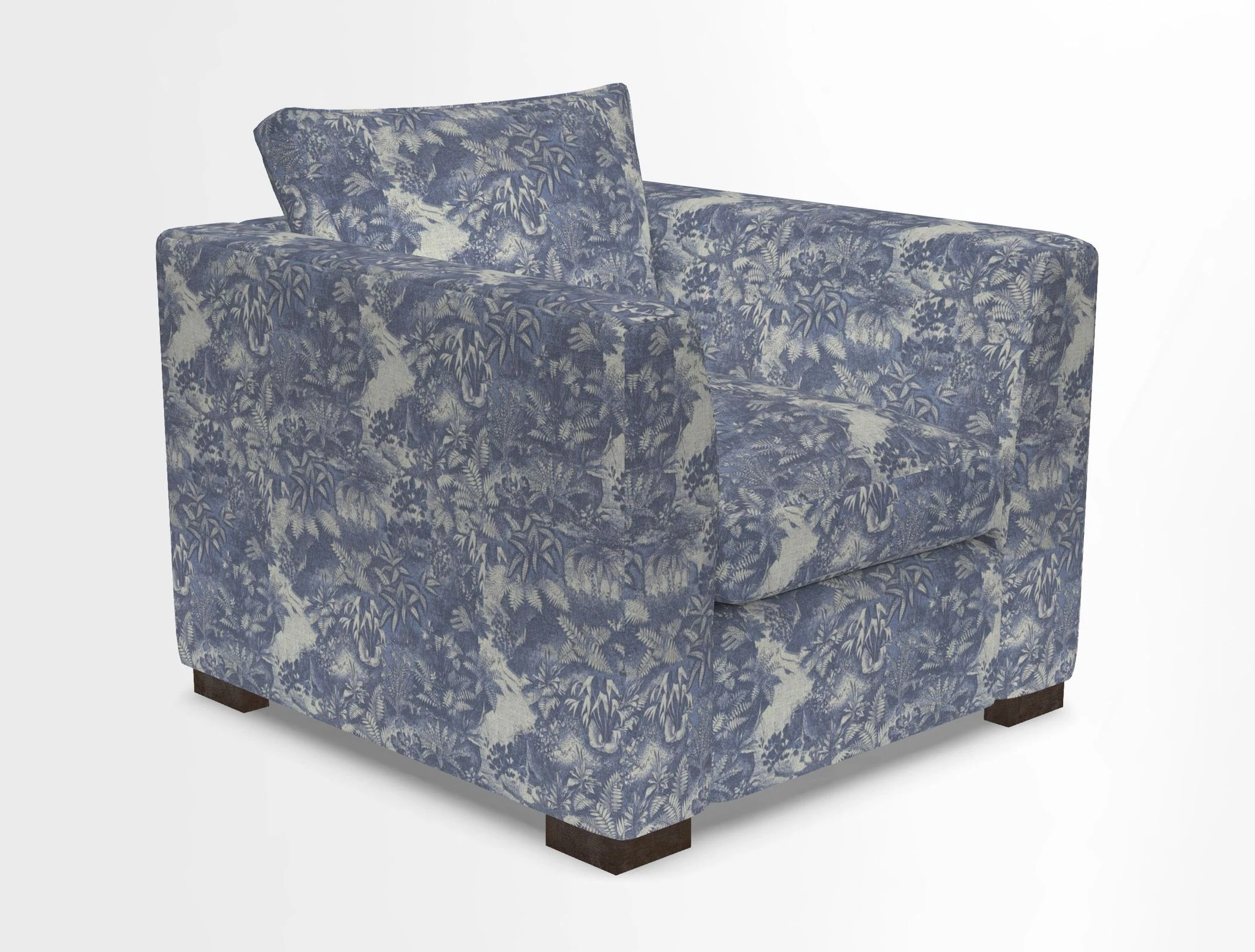Wadenhoe Chair in Two Tone Plain Biscuit
