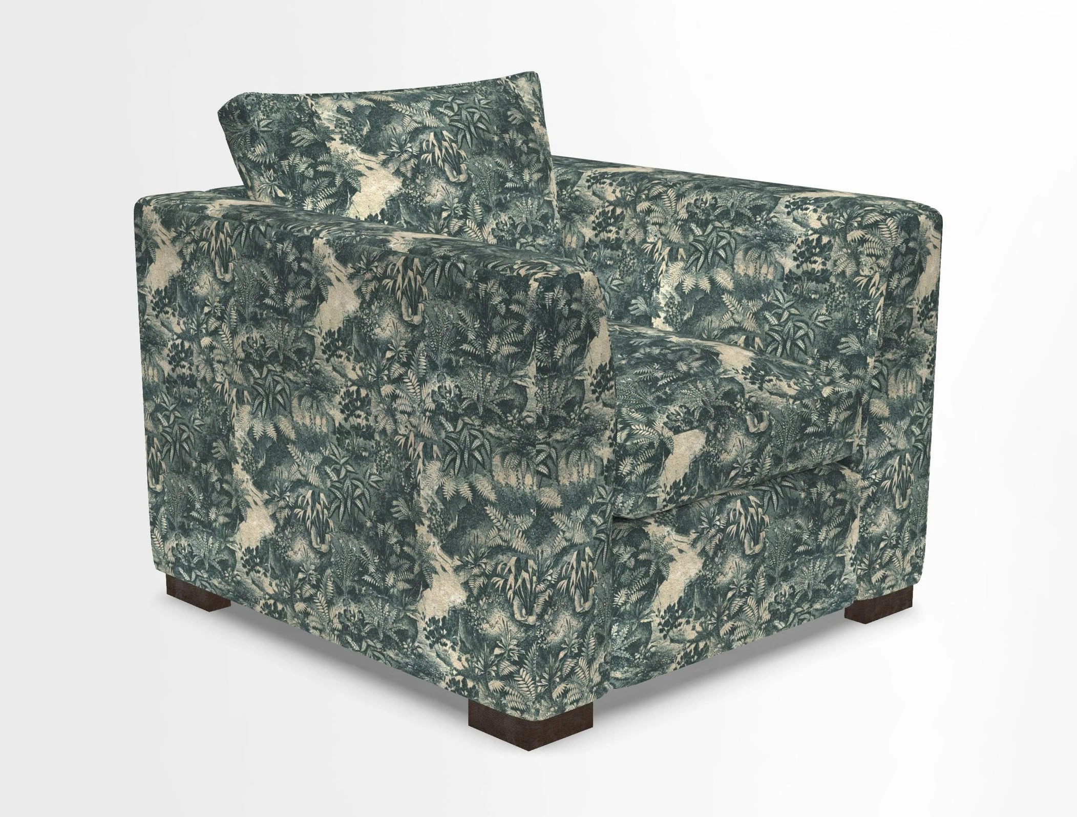 Wadenhoe Chair in Two Tone Plain Biscuit