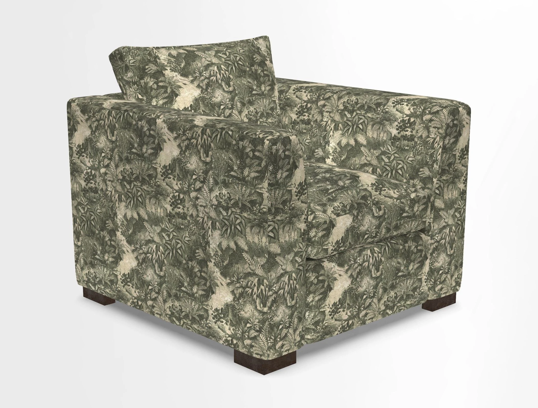 Wadenhoe Chair in Two Tone Plain Biscuit