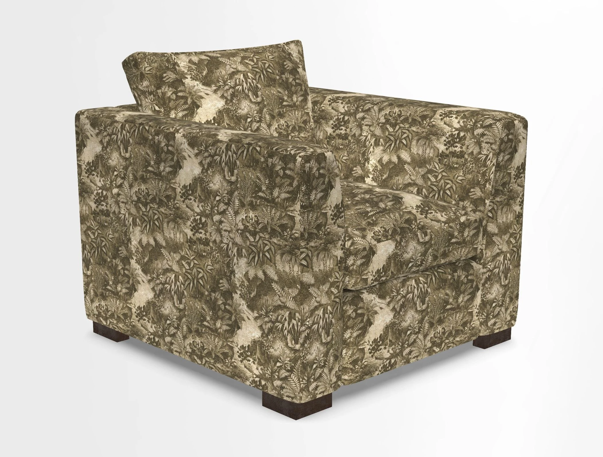 Wadenhoe Chair in Two Tone Plain Biscuit