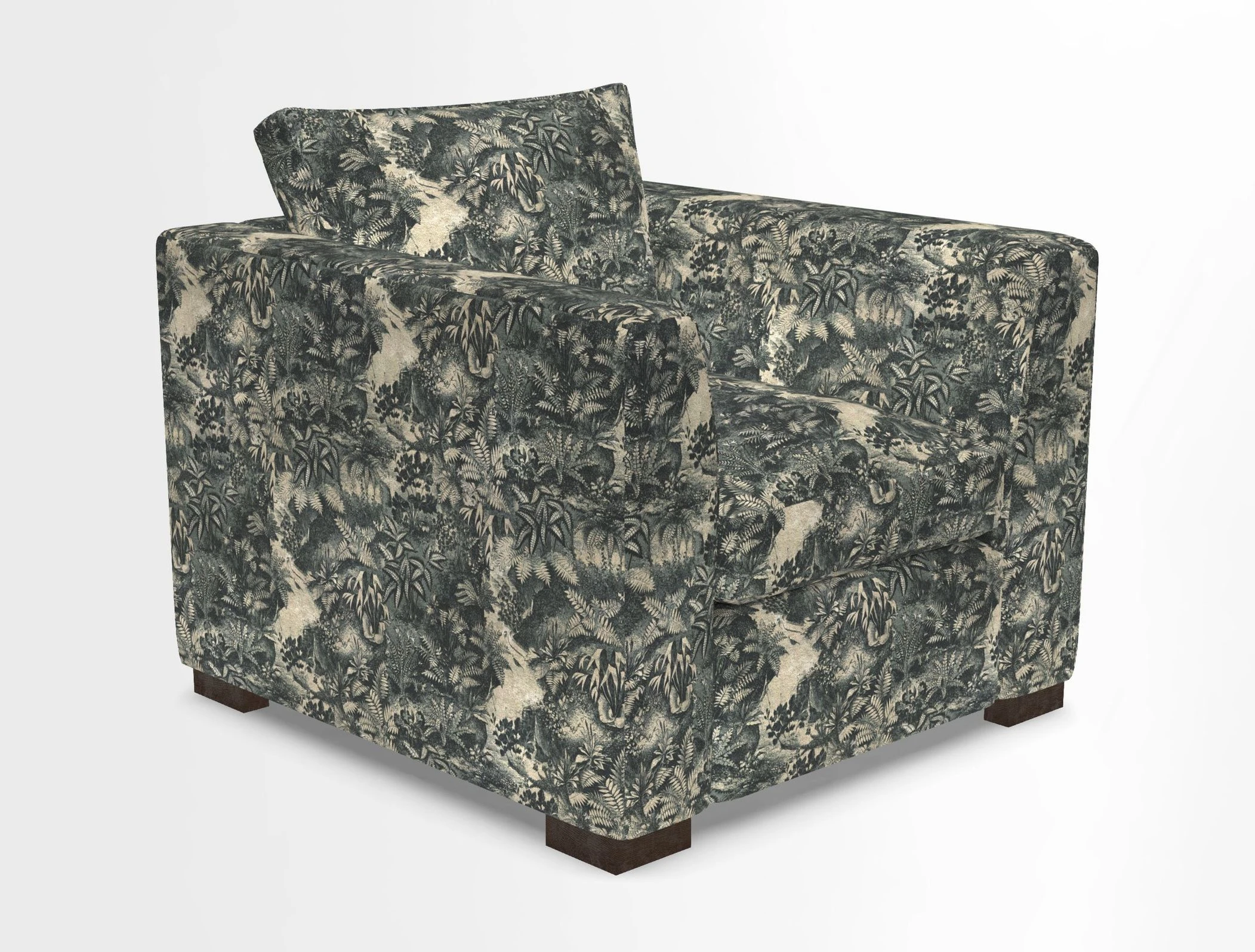 Wadenhoe Chair in Two Tone Plain Biscuit