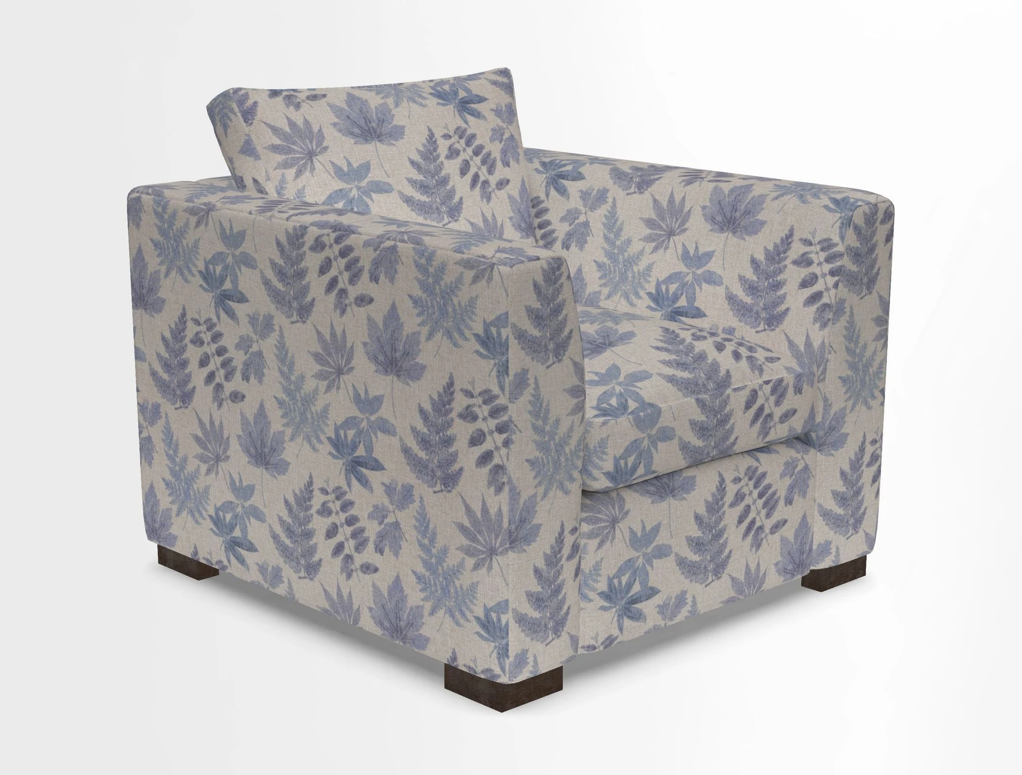 Wadenhoe Chair in Two Tone Plain Biscuit