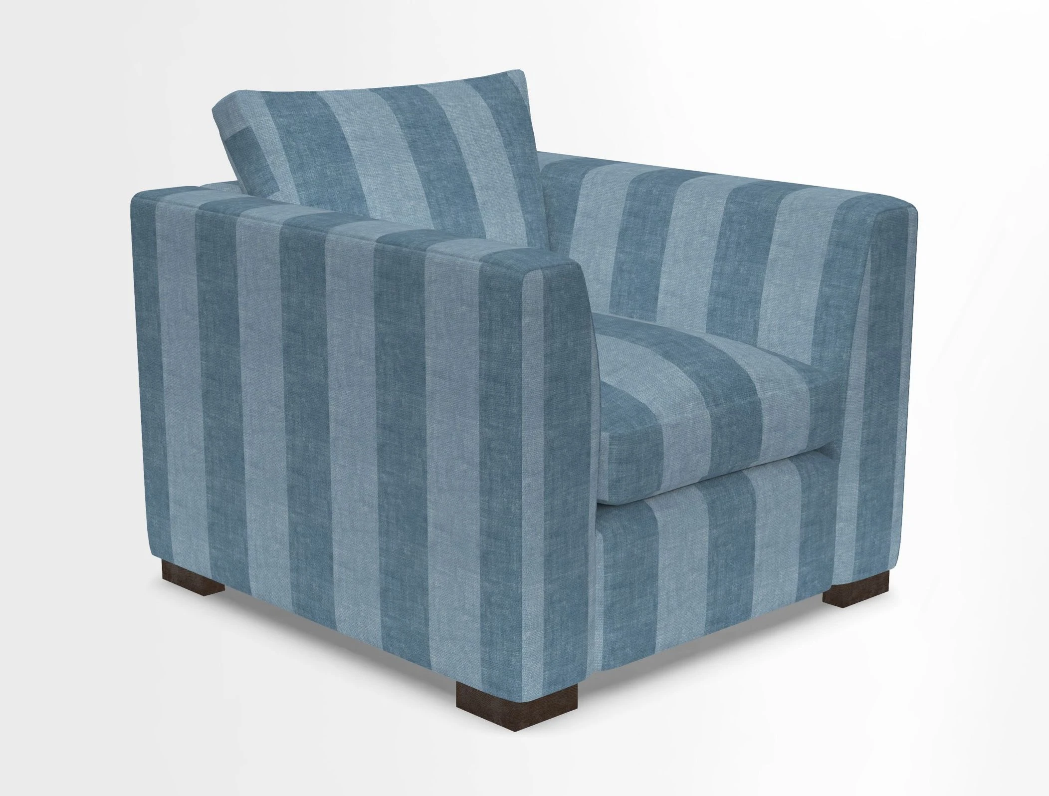 Wadenhoe Chair in Two Tone Plain Biscuit