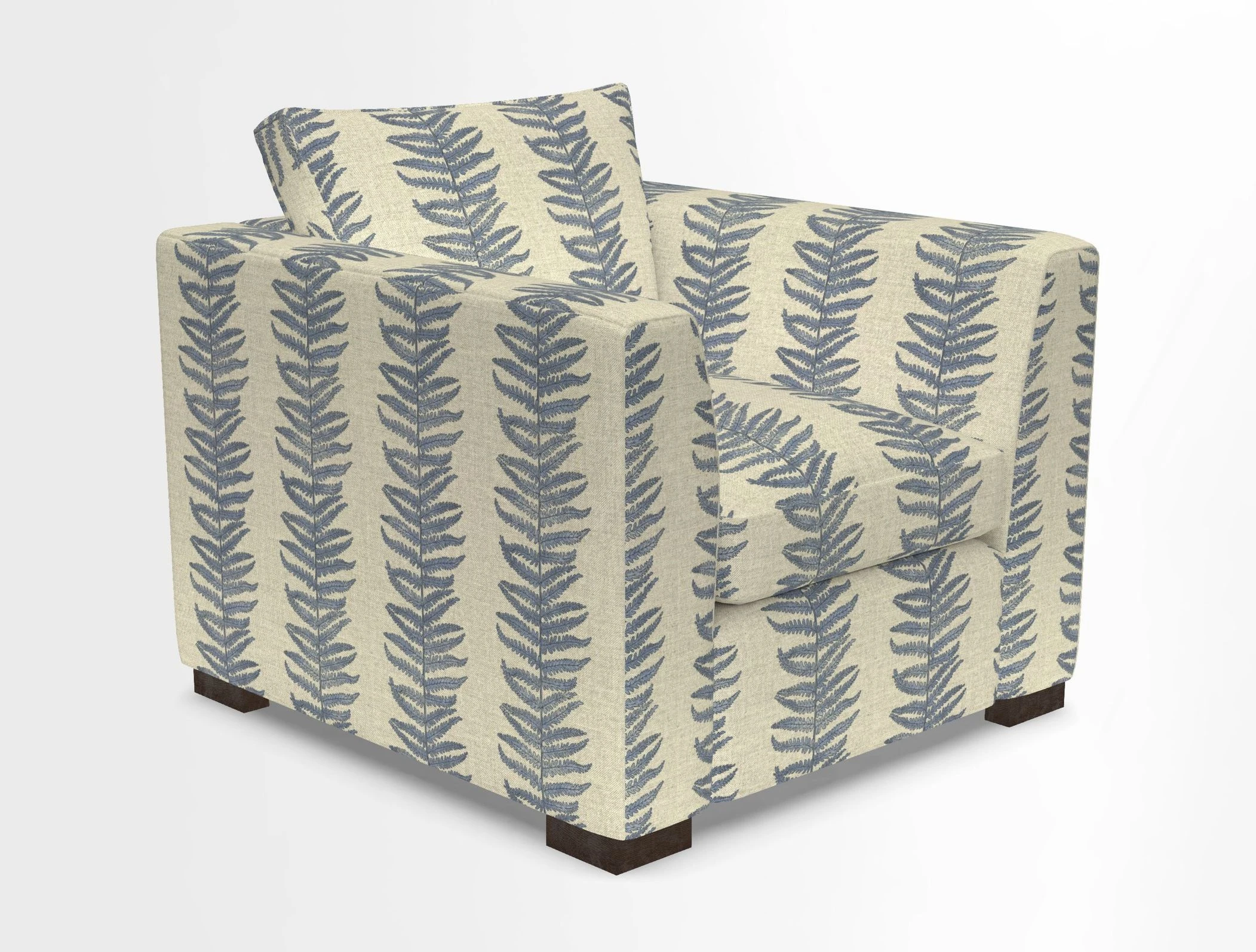 Wadenhoe Chair in Two Tone Plain Biscuit