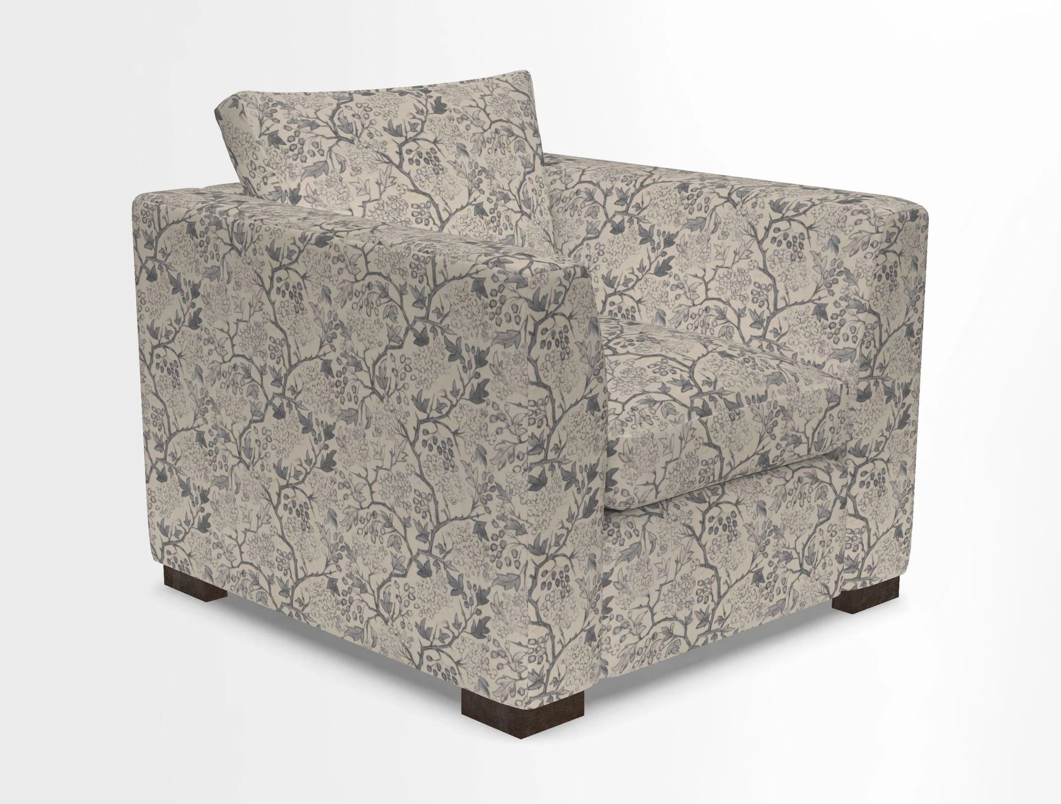 Wadenhoe Chair in Two Tone Plain Biscuit